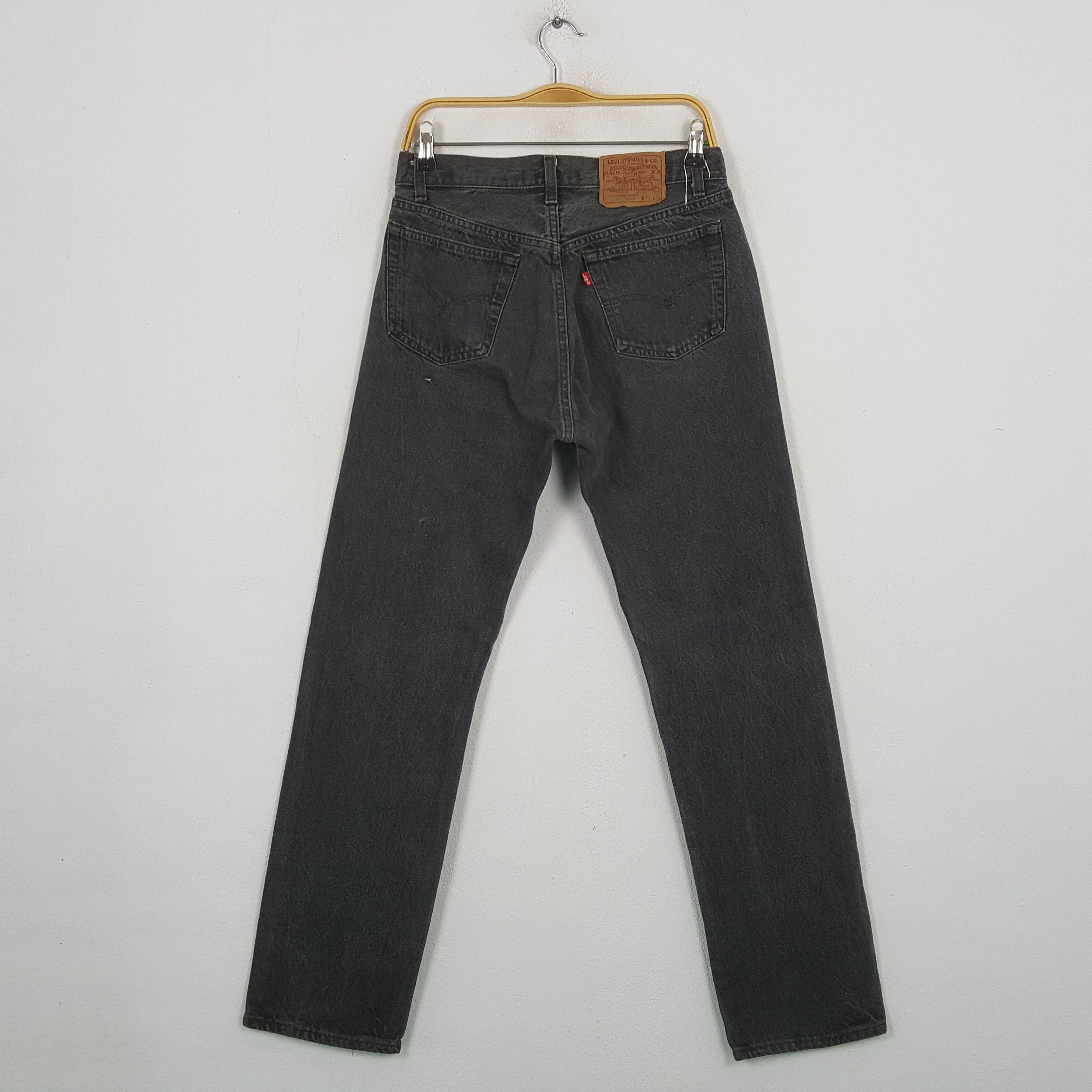 Levi's Vintage Levi's 501 American Band Gray Jeans RR15 Size US 30 / EU 46 - 4 Thumbnail