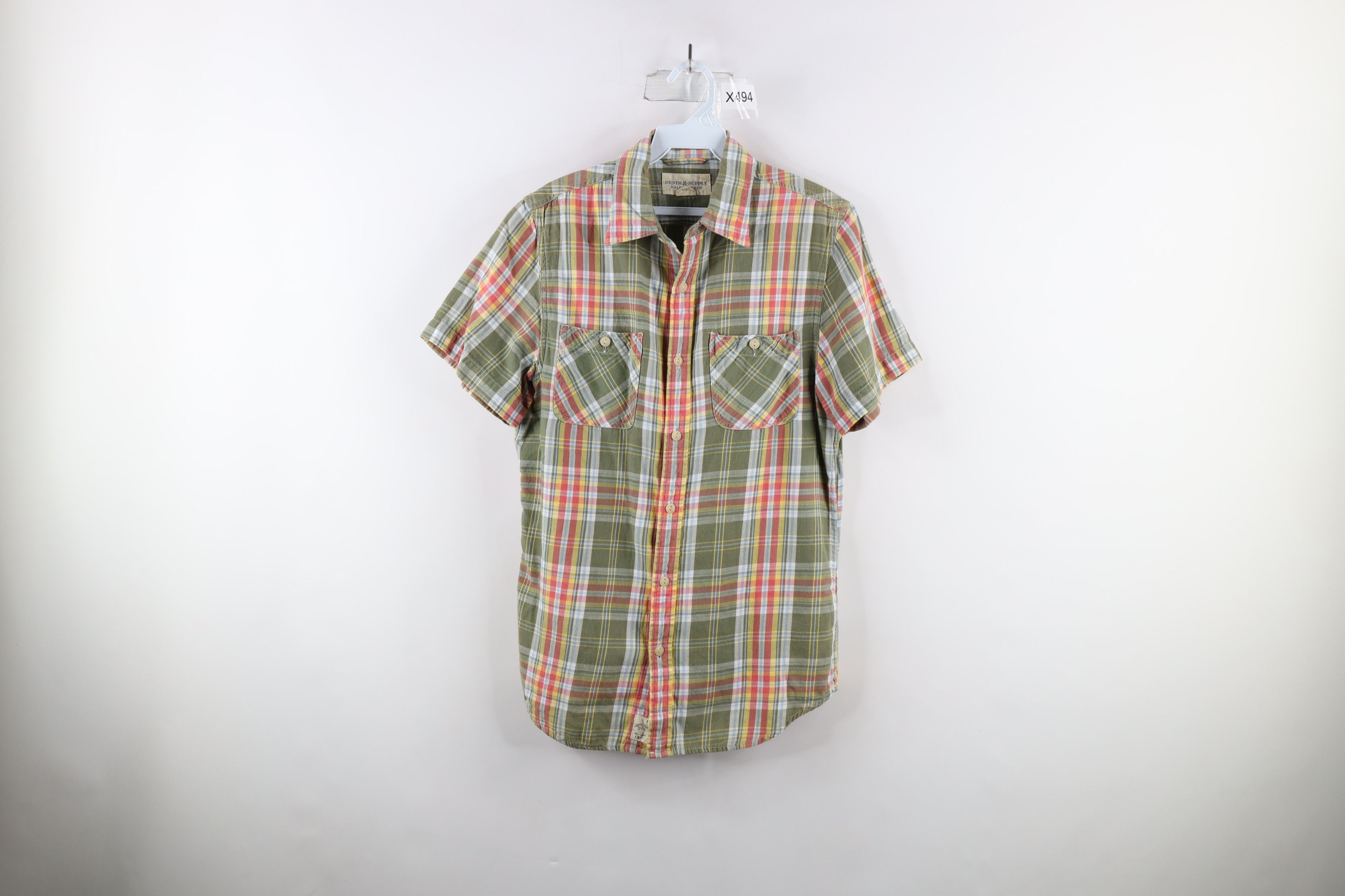 Polo Ralph Lauren Vintage Ralph Lauren Denim Supply Madras Plaid Button Shirt Size US M / EU 48-50 / 2 - 1 Thumbnail