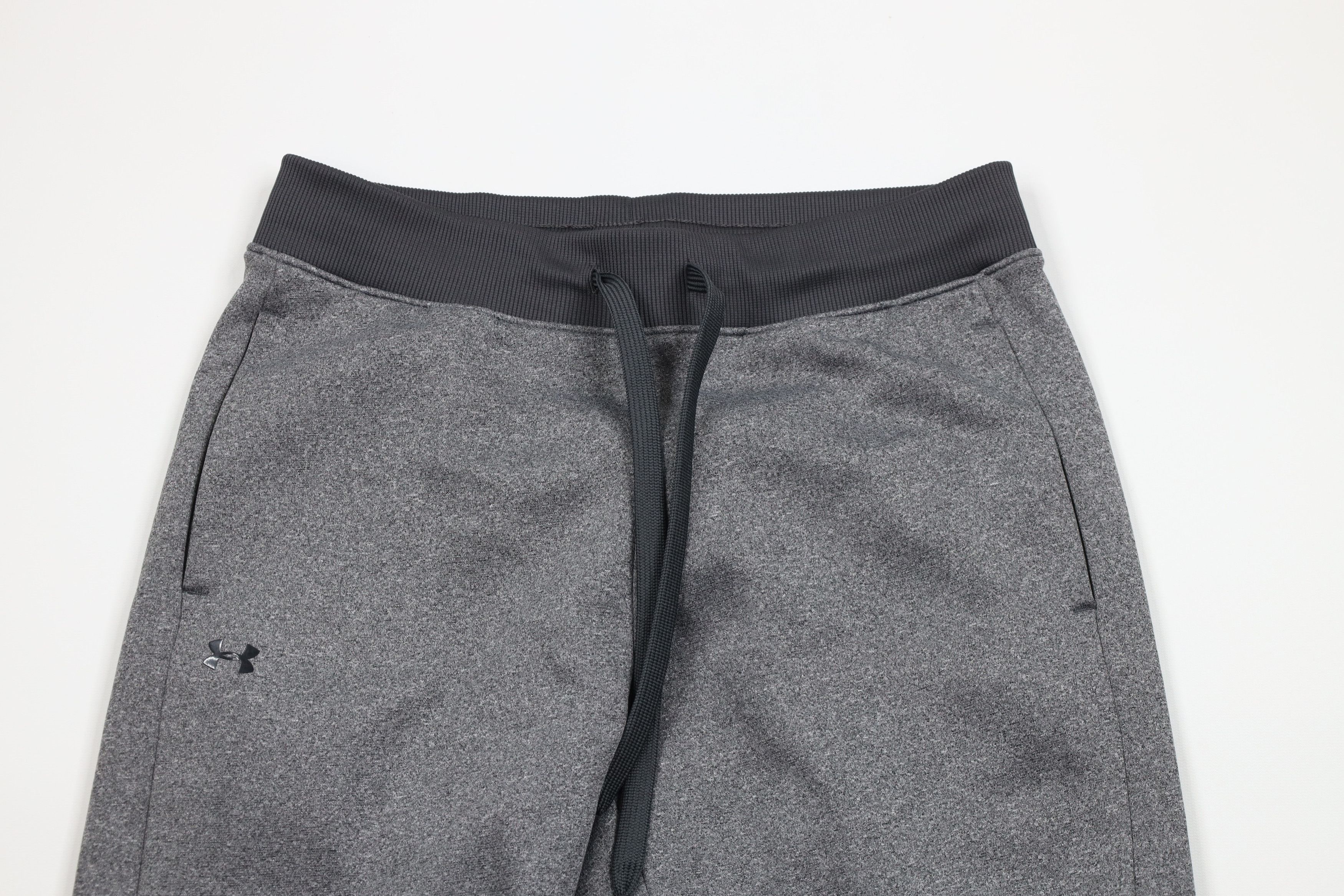 Under Armour × Vintage Under Armour Fit ColdGear Fleece Lined Joggers Pants Gray Size US 32 / EU 48 - 2 Thumbnail