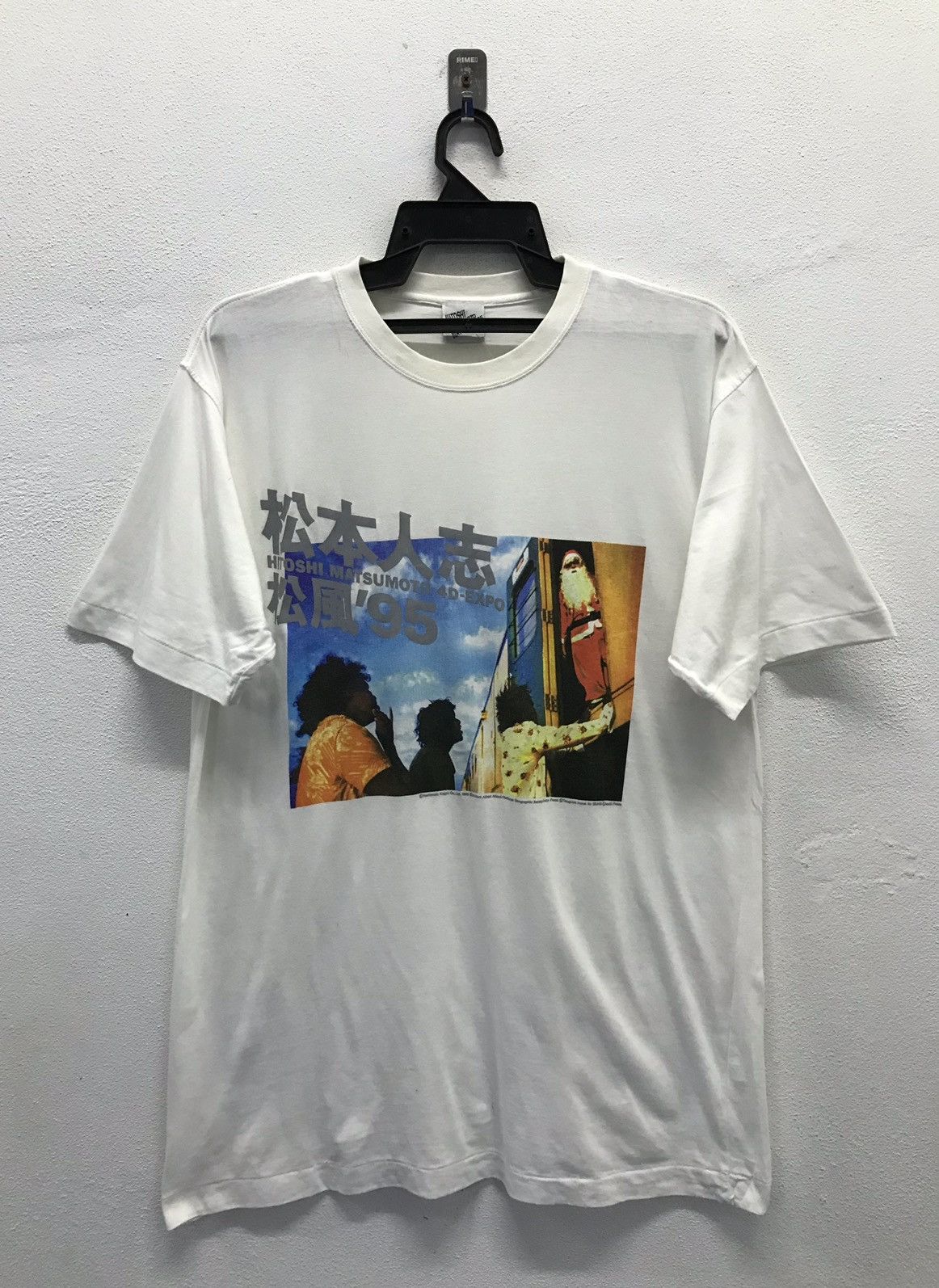 Band Tees × Japanese Brand × Vintage Vintage Hitoshi Matsumoto 4D Expo Japan Band t shirt Size US L / EU 52-54 / 3 - 1 Thumbnail