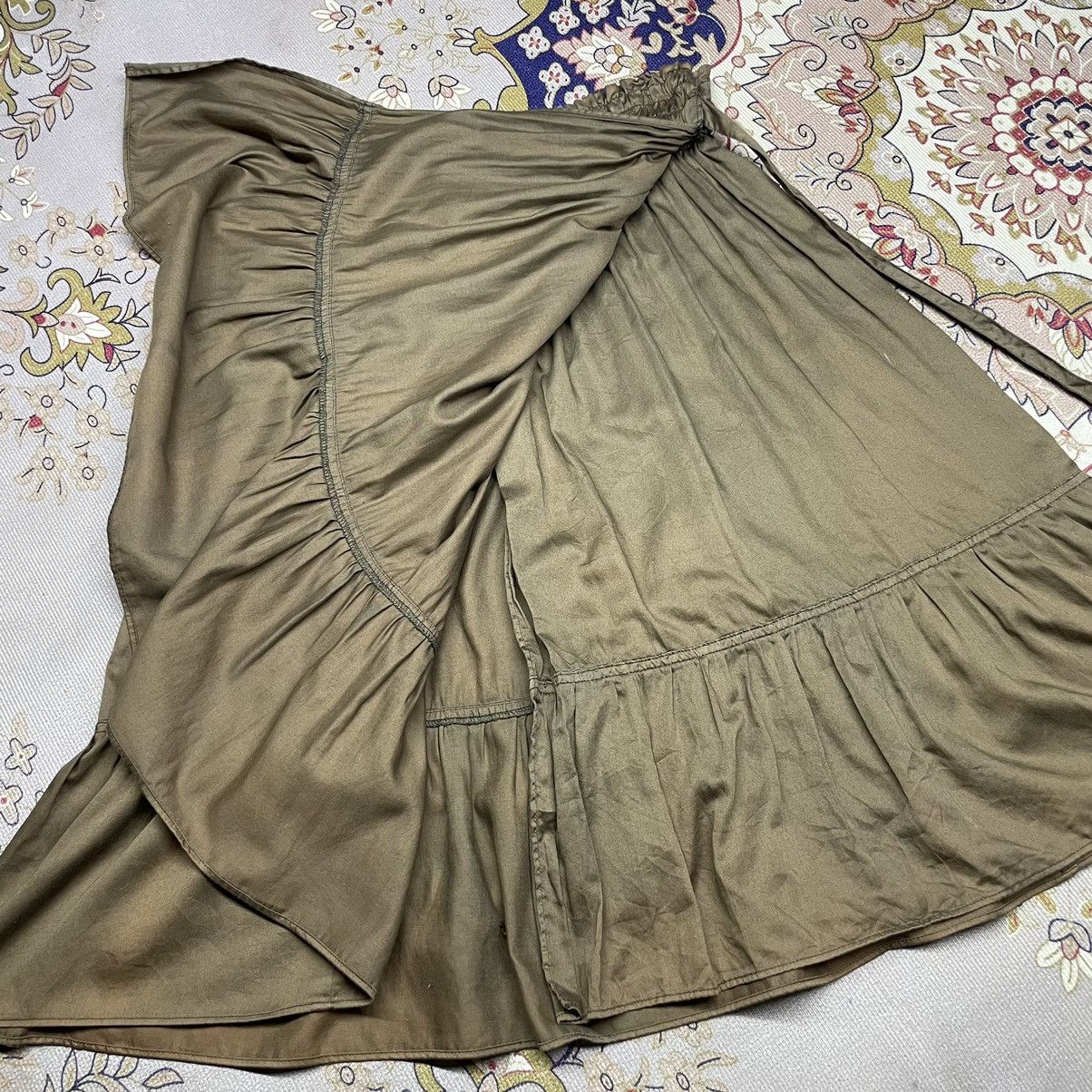 Issey Miyake A18 Zucca By Issey Miyake Maxi Skirt Size 27" / US 4 / IT 40 - 11 Thumbnail