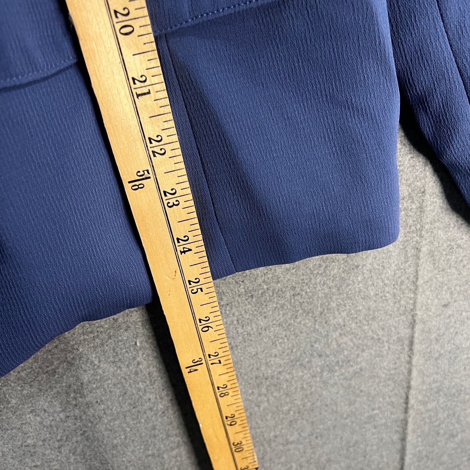 Other Candace Cameron Bure Regular Blazer Velvet Blue Size Medium Size M / US 6-8 / IT 42-44 - 4 Thumbnail