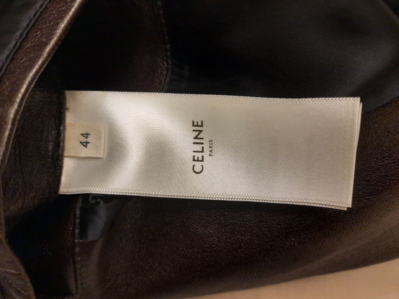 Celine Leather Trucker Blouson Jacket Size US S / EU 44-46 / 1 - 5 Thumbnail