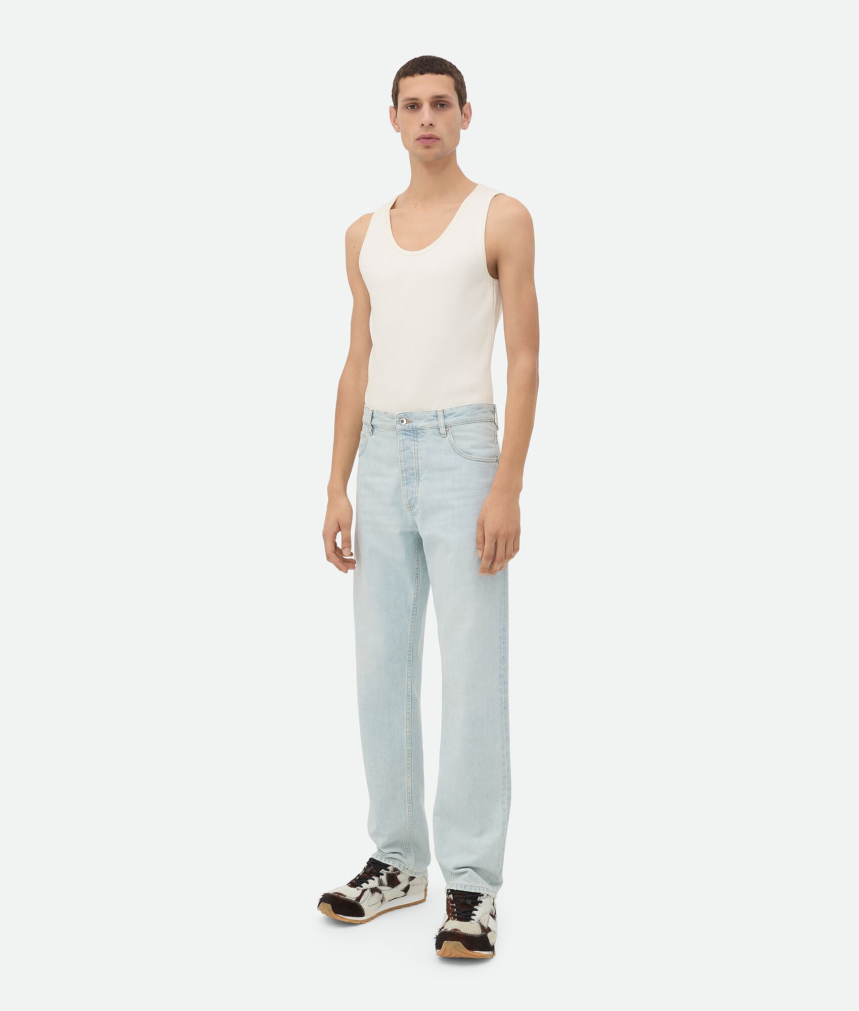 Bottega Veneta Extra Bleached Straight Jeans Size US 32 / EU 48 - 1 Thumbnail