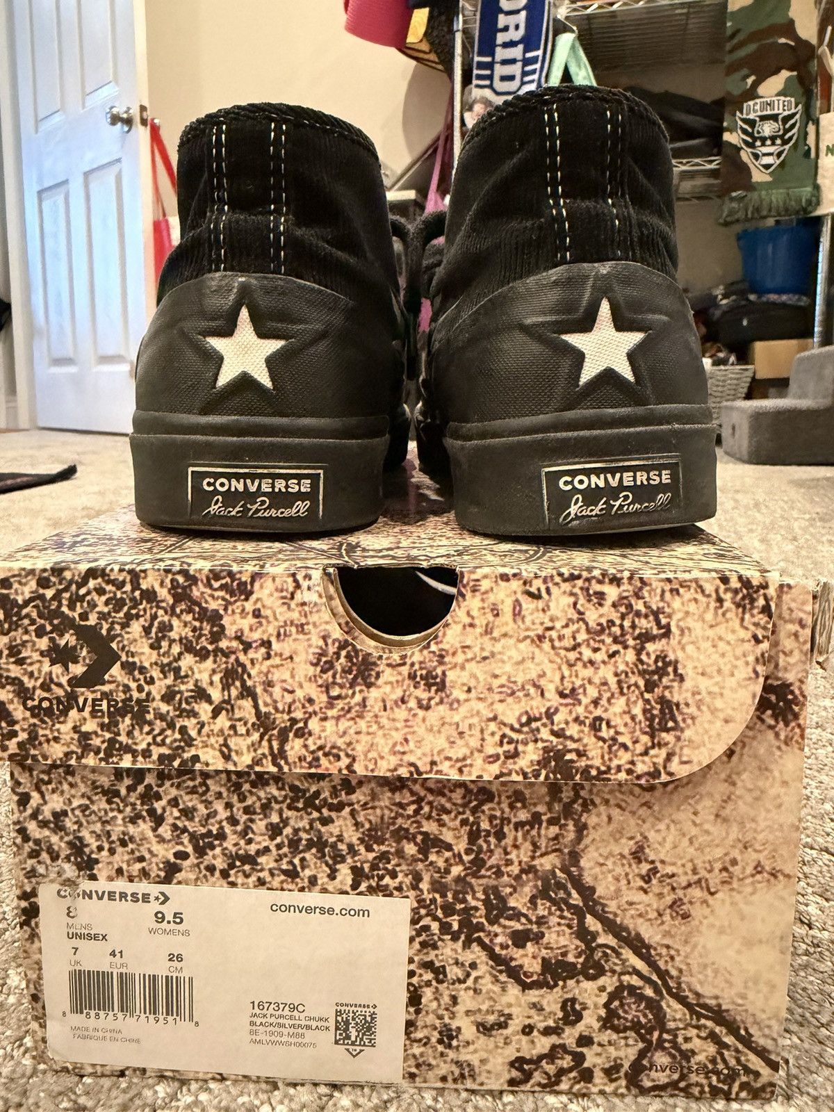 A$AP Nast × Converse Jack purcell chukka mid A$AP NAST Size US 8 / EU 41 - 4 Thumbnail
