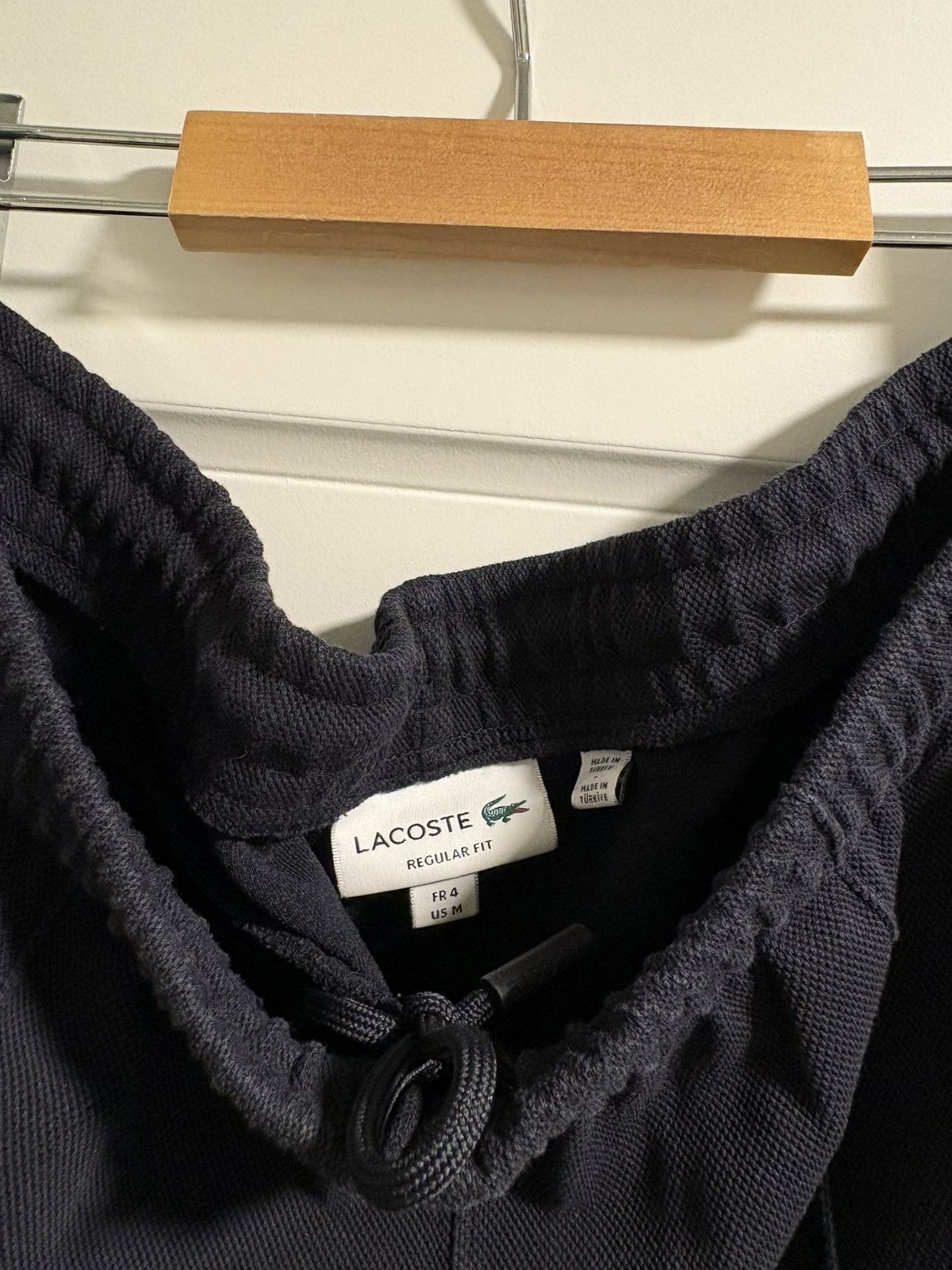 Lacoste Vintage Navy Lacoste Tapered Regular Fit Joggers Size US 30 / EU 46 - 3 Thumbnail