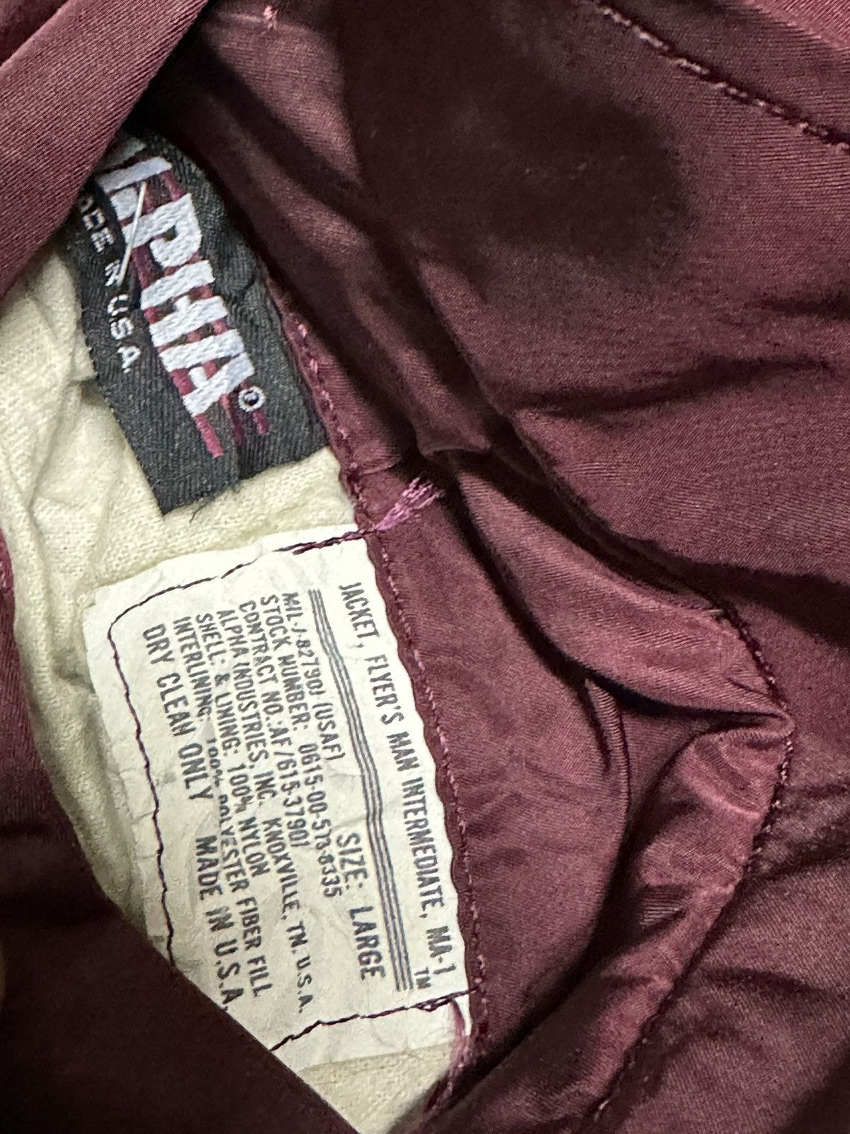 Alpha Industries Alpha industries bomber jacket Size US L / EU 52-54 / 3 - 6 Thumbnail