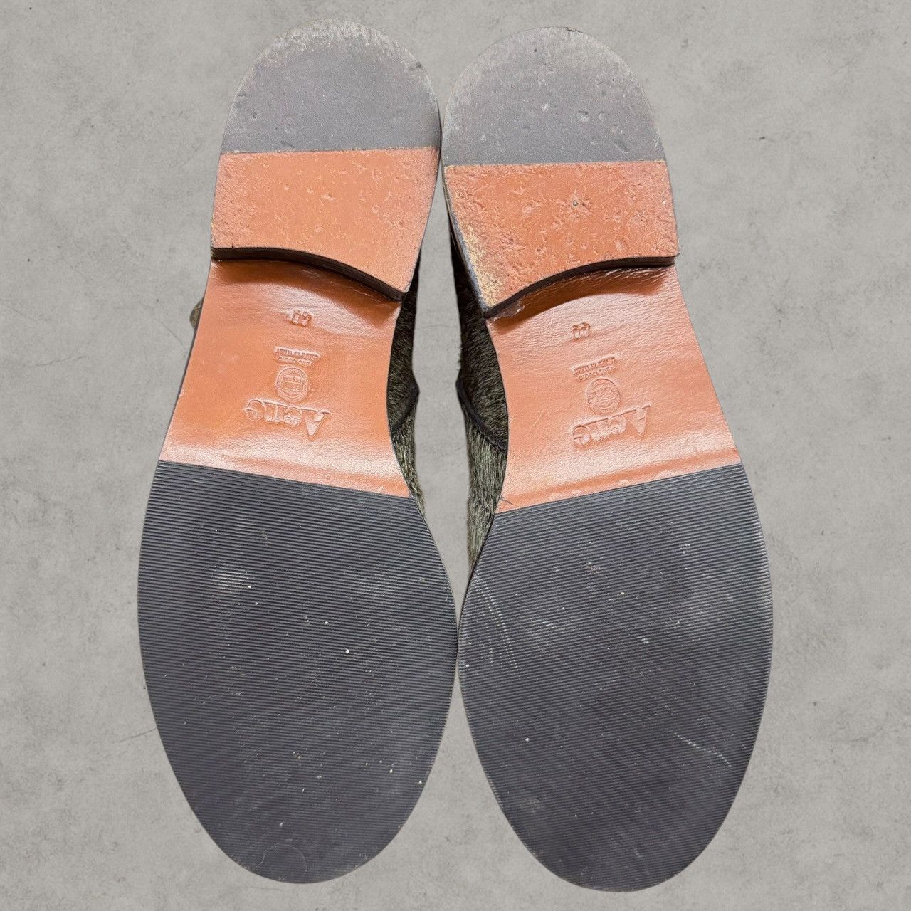 Acne Studios Acne Studios Clover Ponyhair Strap Boots Sz 40 Size US 7 / EU 40 - 7 Thumbnail