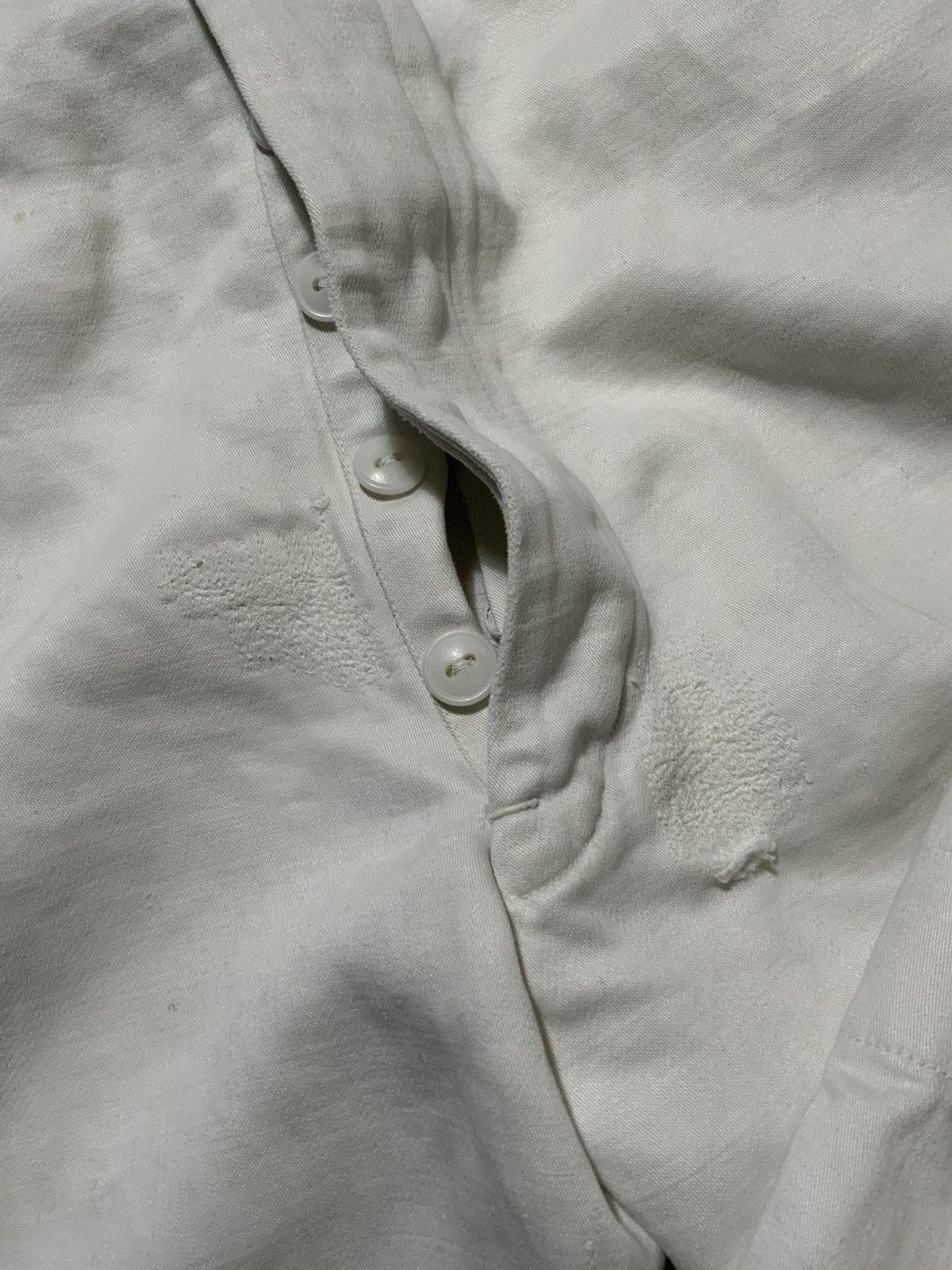 Vintage True Vintage Quality Tailors Workwear Linen Button Fly Pants Size US 32 / EU 48 - 8 Thumbnail