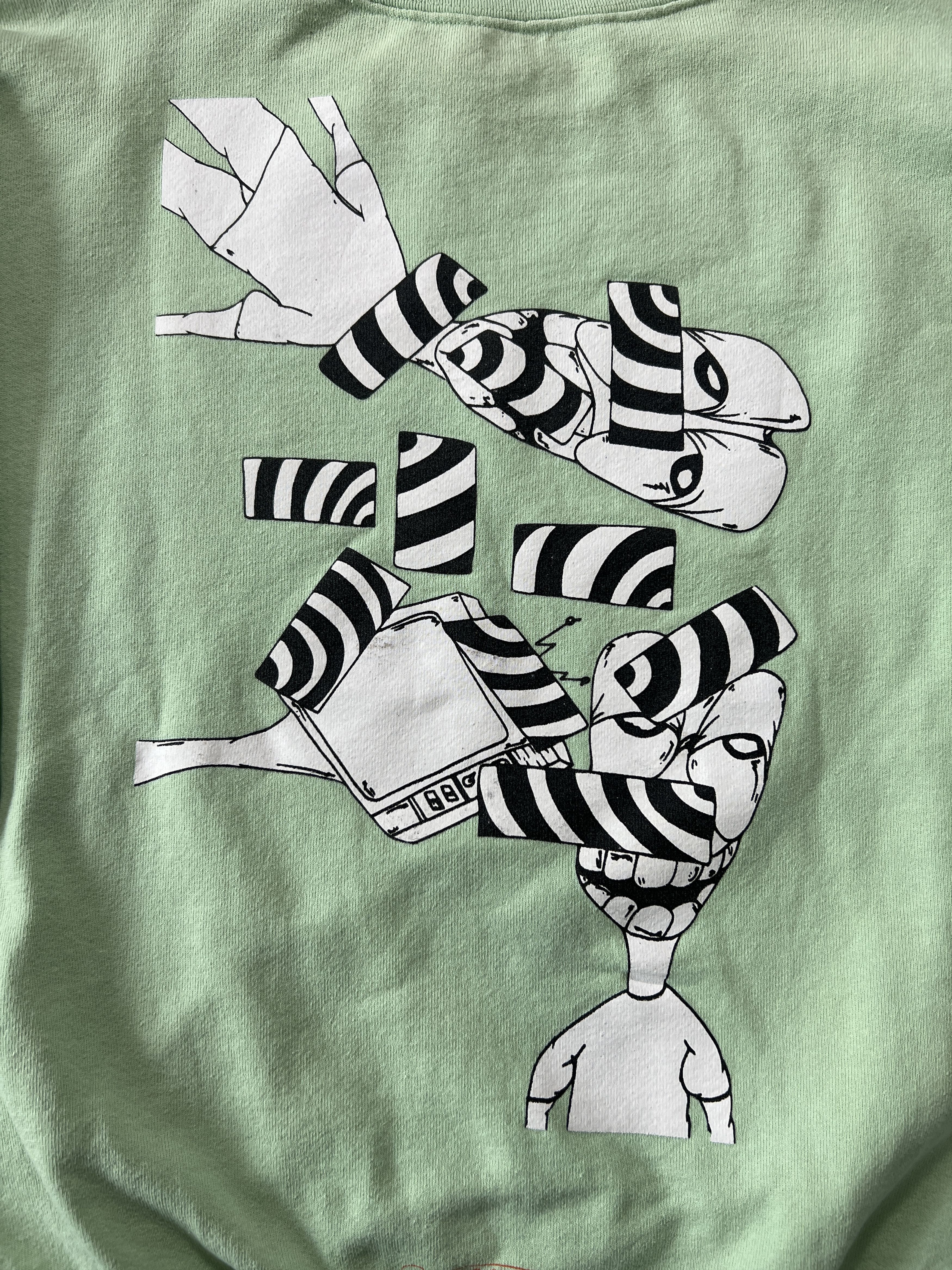 Chrome Hearts Chrome Hearts Matty Boy Mint Green Graphic Sweatshirt Size US M / EU 48-50 / 2 - 11 Thumbnail
