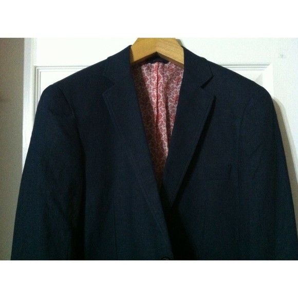 Alan Flusser ALAN FLUSSER MENS NEW 55%LINEN 45%RAYON SPORT COAT JACKET M Size US M / EU 48-50 / 2 - 2 Thumbnail