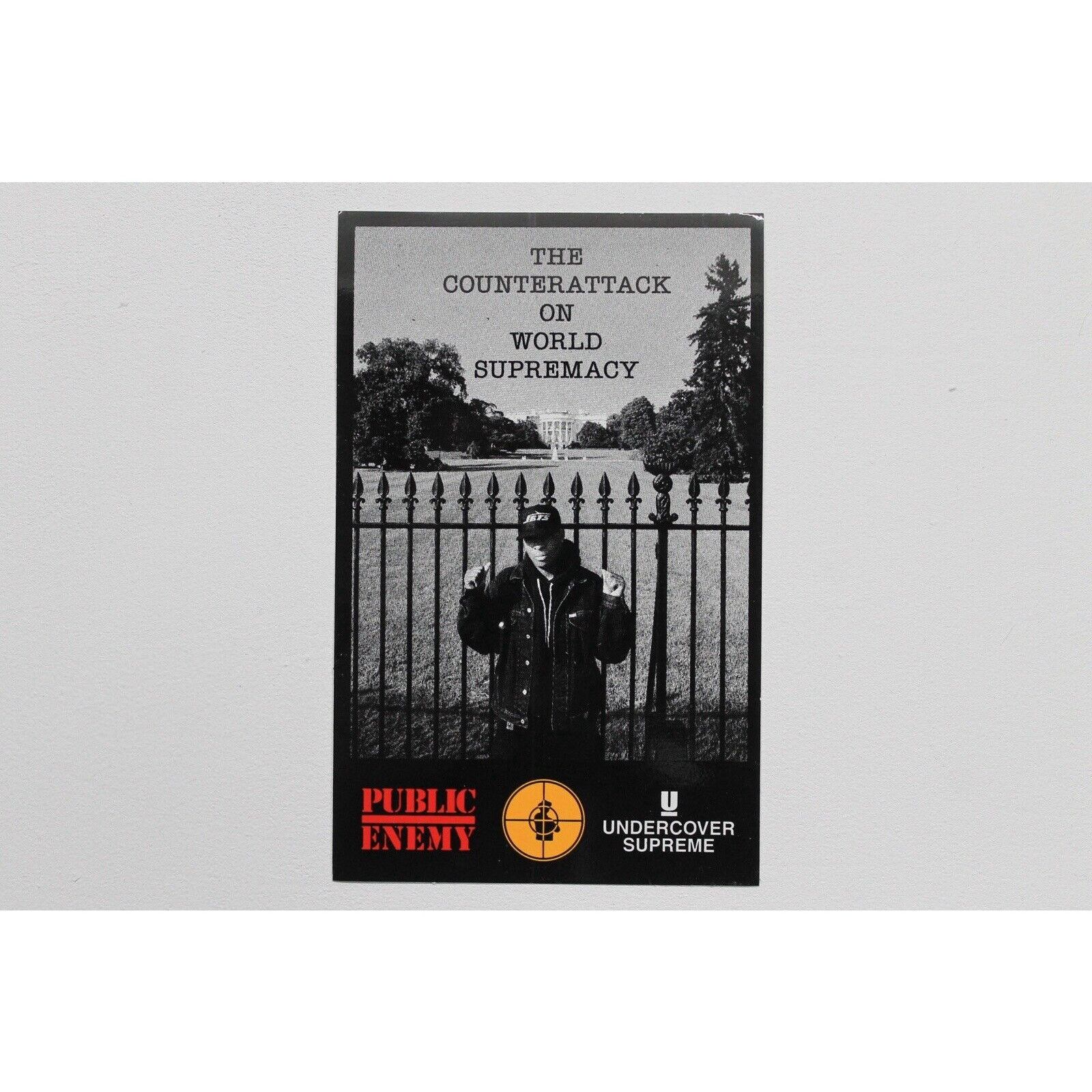 Supreme Supreme Undercover Public Enemy White House Sticker SS18 Size ONE SIZE - 1 Preview