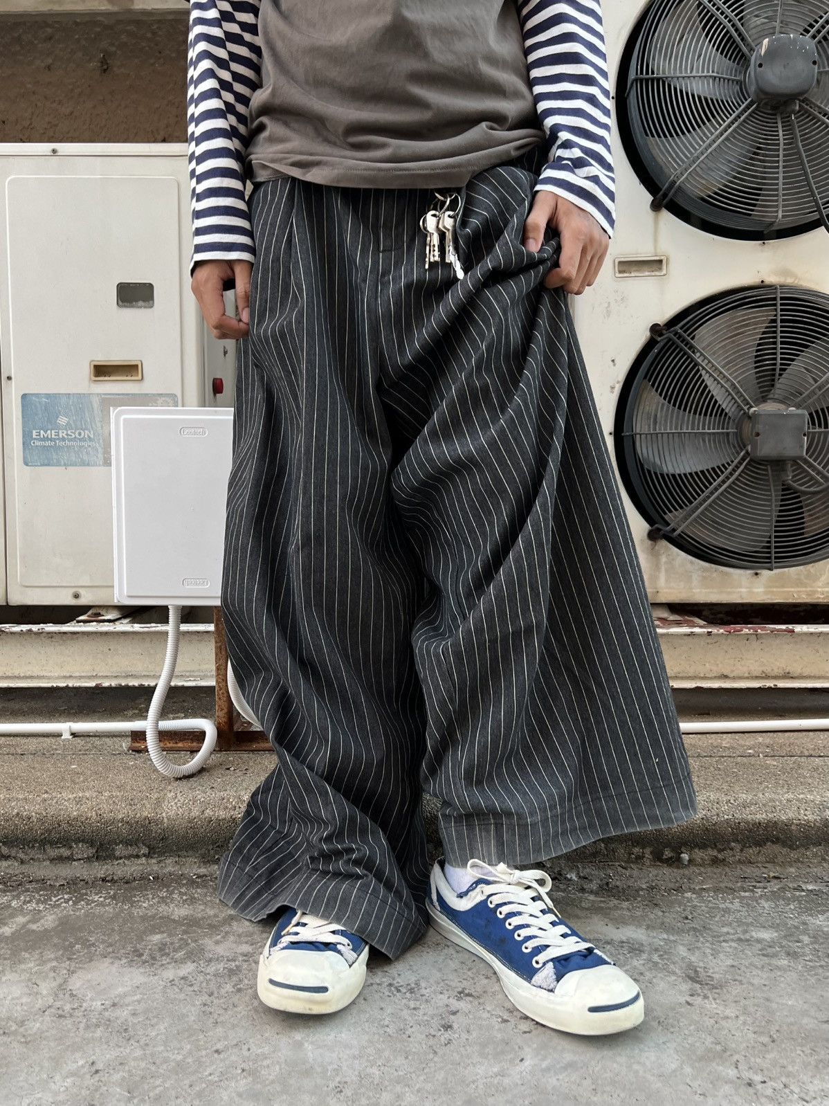 Junya Watanabe Grail* AW06 Junya Watanabe MAN x Converse Jack Purcell Size US 11 / EU 44 - 1 Thumbnail