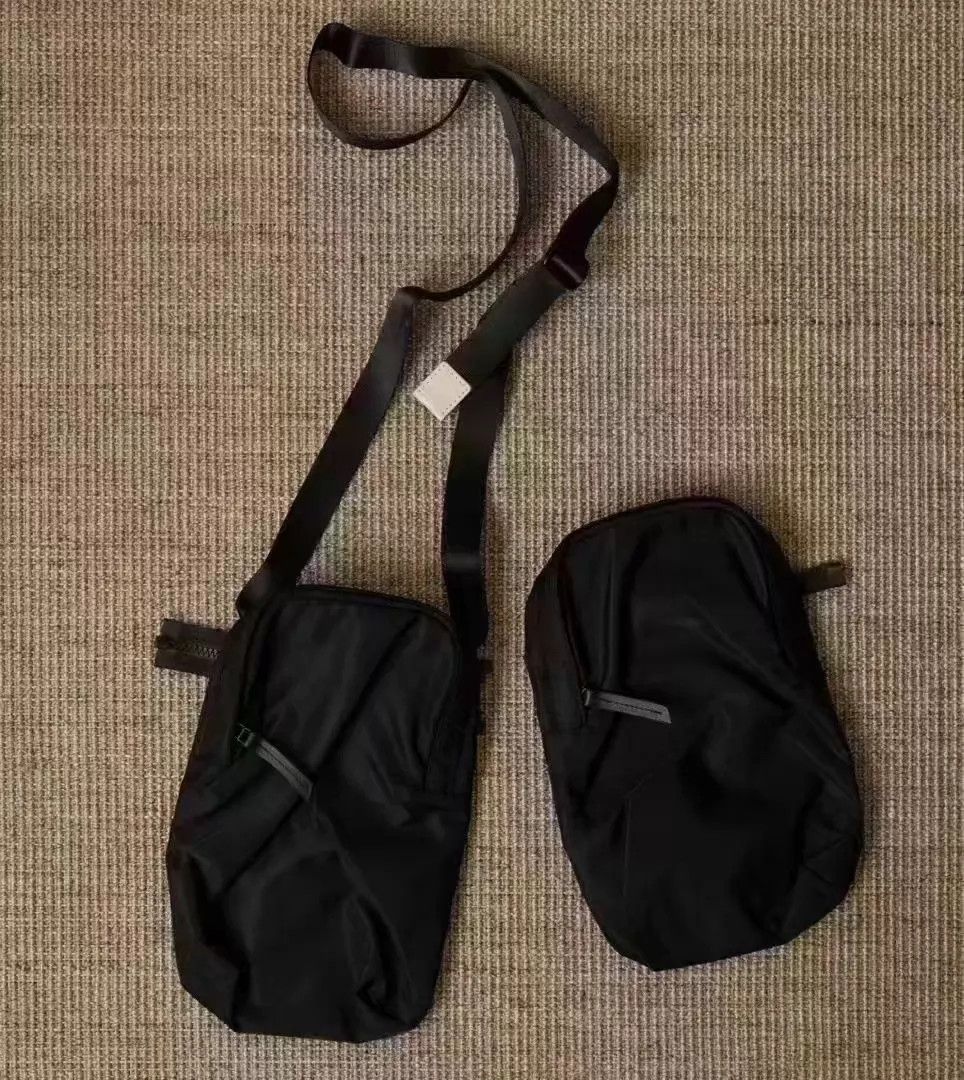 Hender Scheme Hender Scheme 2-Pocket Backpack Handmade Black Nylon Calf Size ONE SIZE - 5 Thumbnail
