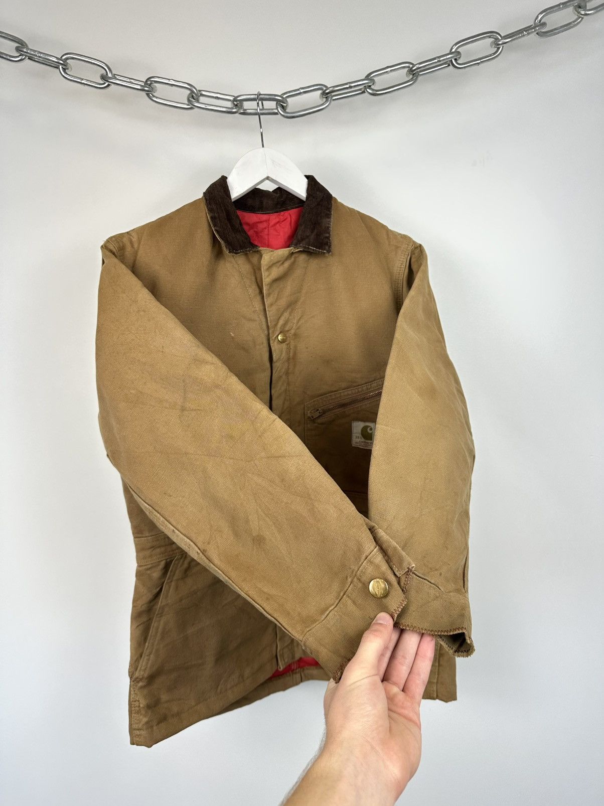Carhartt Vintage 70s Carhartt USA Rare Utility Arctic Detroit Jacket Size US S / EU 44-46 / 1 - 8 Thumbnail