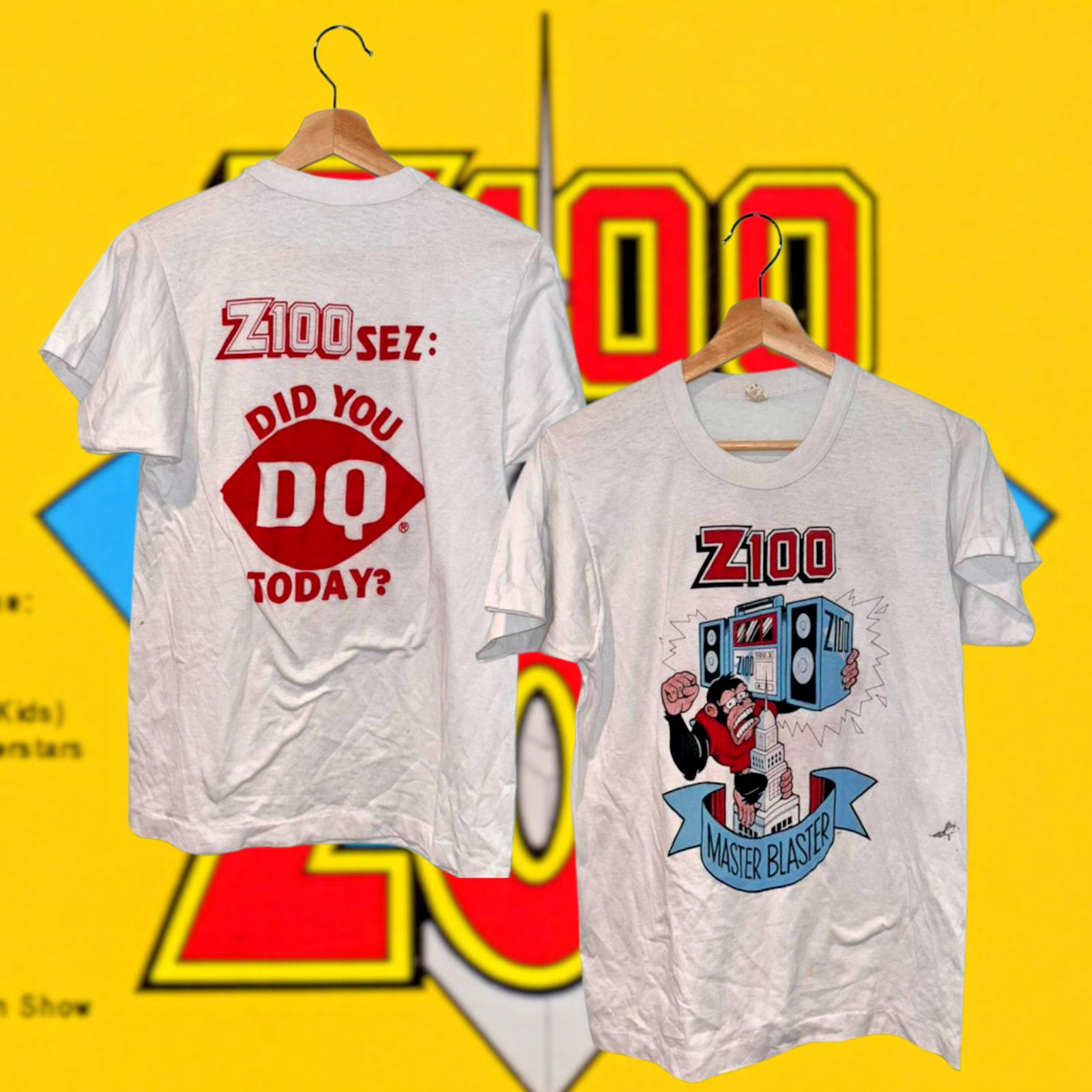 Other Z100 New York City Master Blaster Dairy Queen T-Shirt Sz. M Size US M / EU 48-50 / 2 - 1 Thumbnail