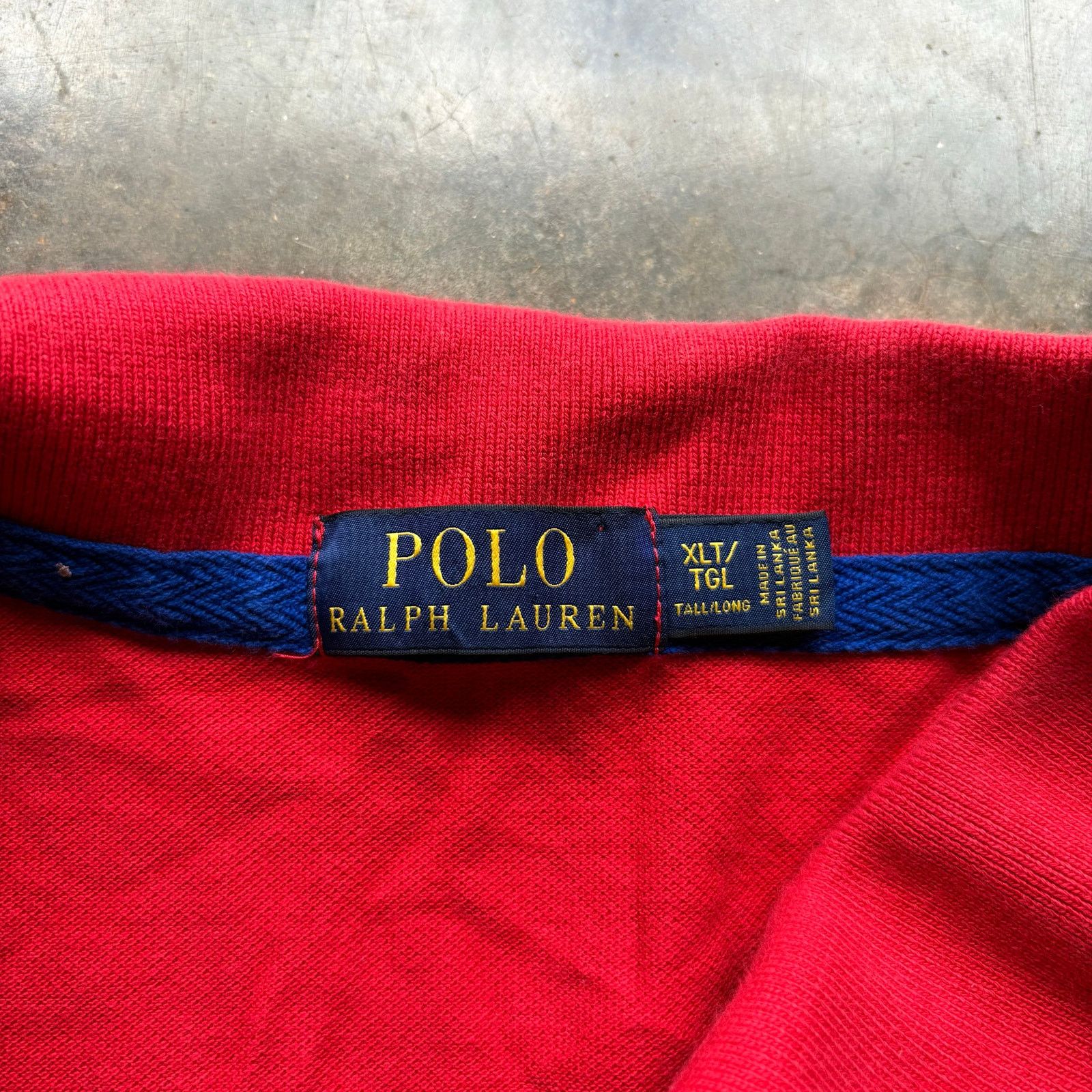Polo Ralph Lauren Cool Vintage Style Red Big Logo Polo Shirt Size US XL / EU 56 / 4 - 4 Thumbnail