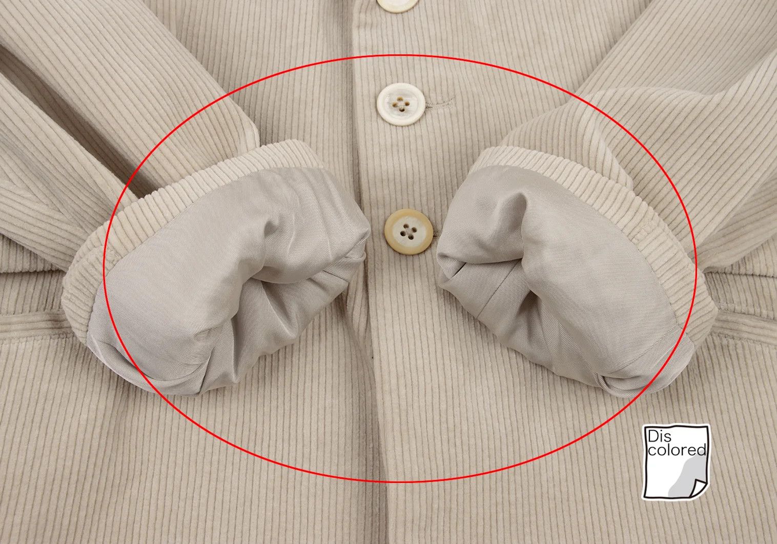 Yohji Yamamoto Yohji Yamamoto Corduroy 3B Jacket Beige M Size US M / EU 48-50 / 2 - 9 Thumbnail