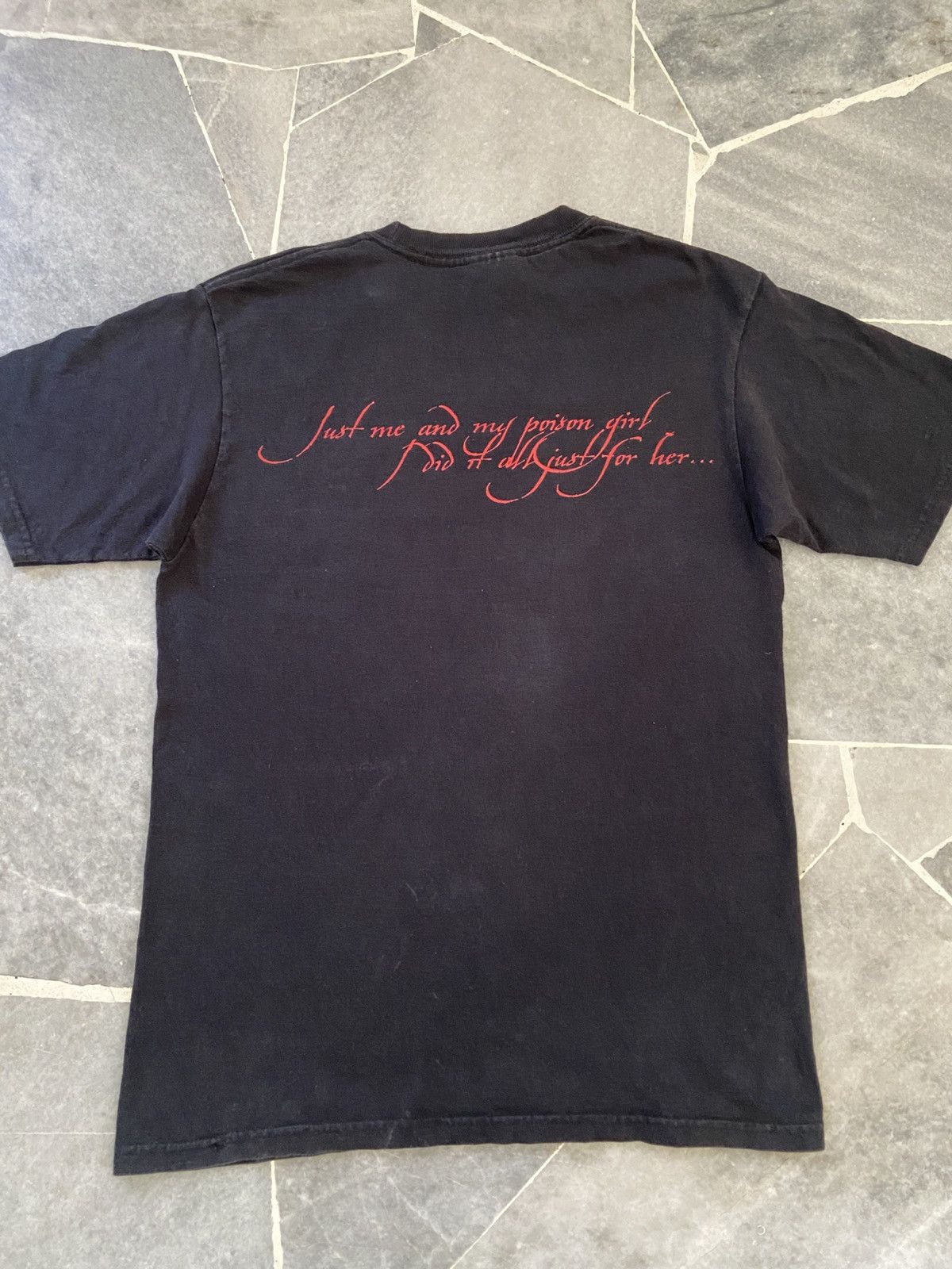 Band Tees × Vintage Vintage HIM 2005 Heartagram Tee band Metal Size US S / EU 44-46 / 1 - 3 Thumbnail