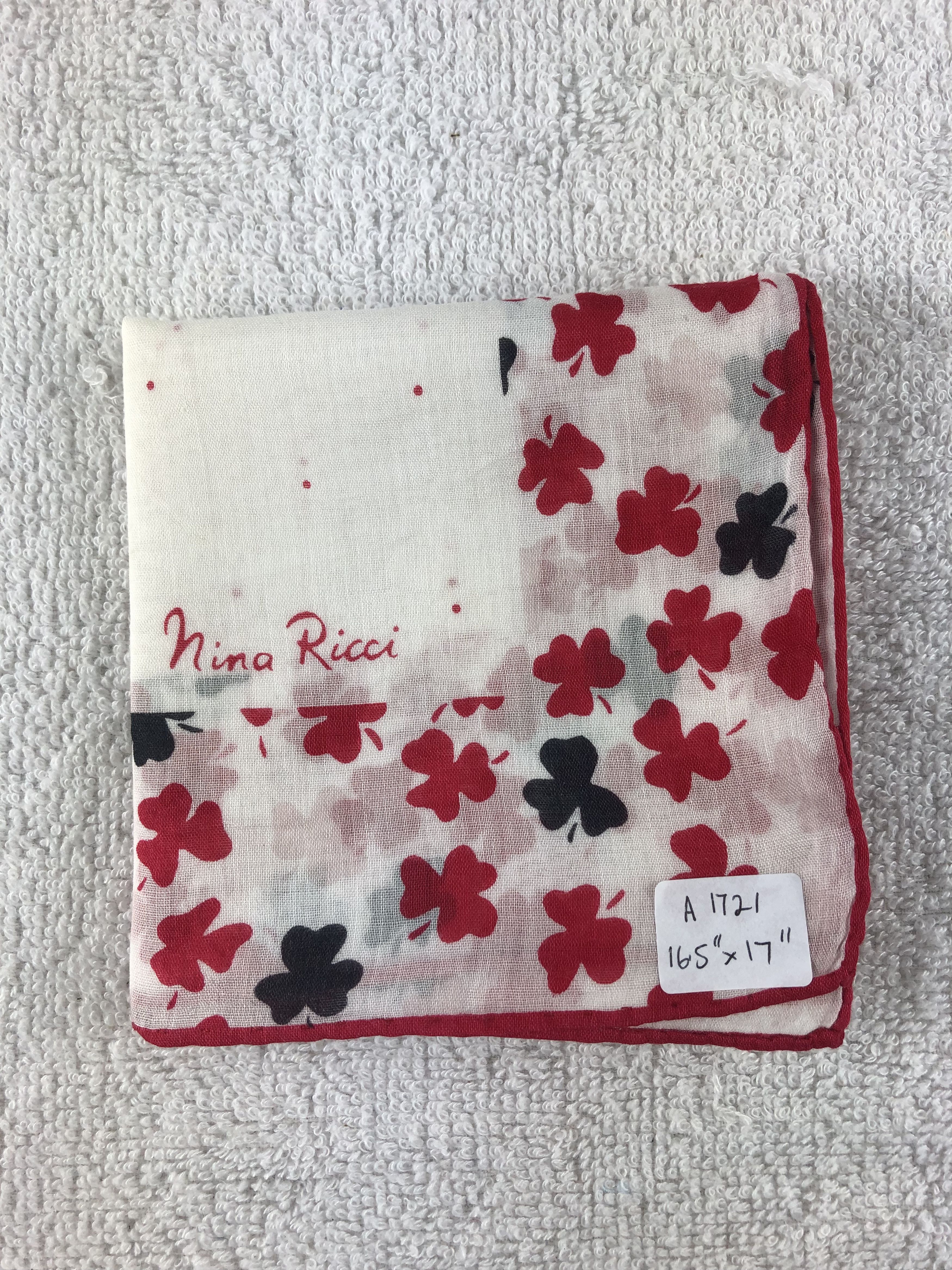 Nina Ricci × Vintage Nina Ricci Handkerchief / Bandana / Neckerchief Size ONE SIZE - 6 Thumbnail
