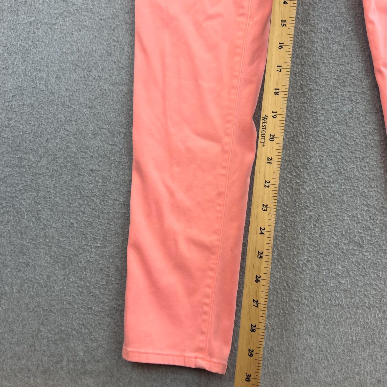 Lilly Pulitzer VINTAGE Lilly Pulitzer Pants Womens 0 Pink Worth Skinny Stretch Casual Slim Fit Summer Womens Pants Skinny 0 Pink Lilly Pulitzer Ladies Size 25" / US 0 / IT 36 - 3 Thumbnail