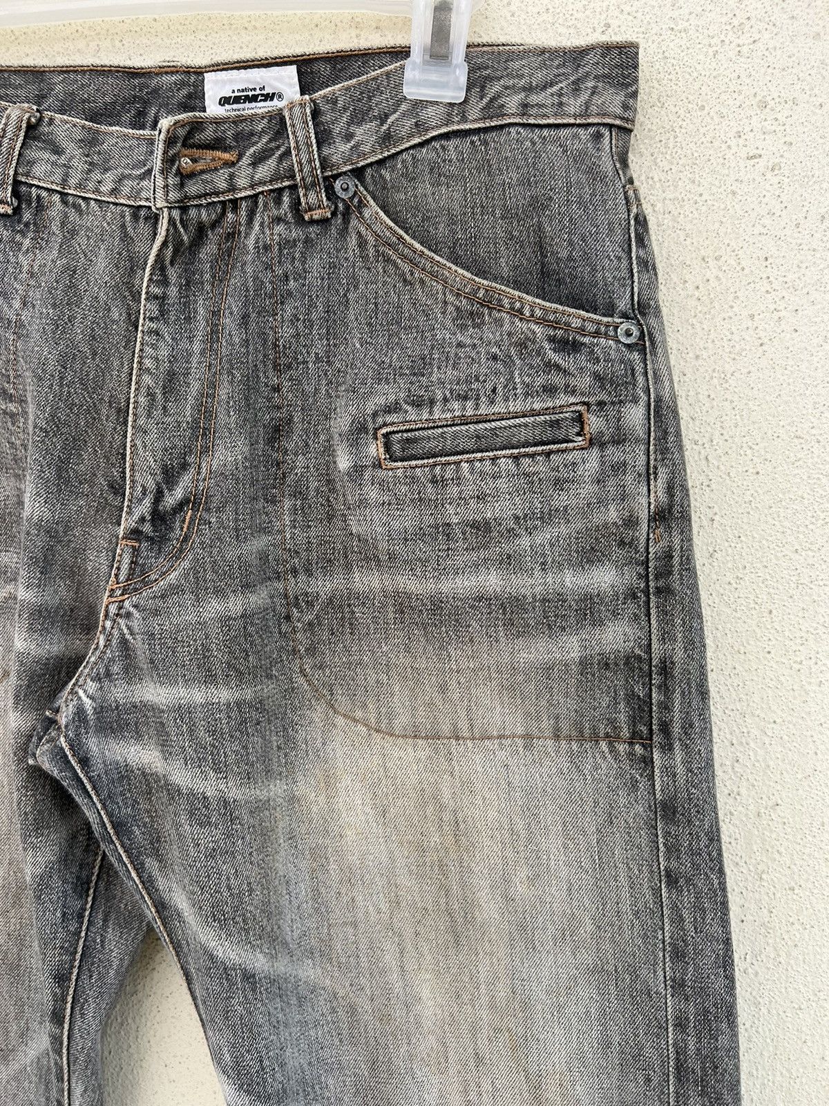QUENCHLOUD Vintage QUENCH TOKYO Dirty Mud Denim Selvedge Jeans Size US 32 / EU 48 - 11 Thumbnail