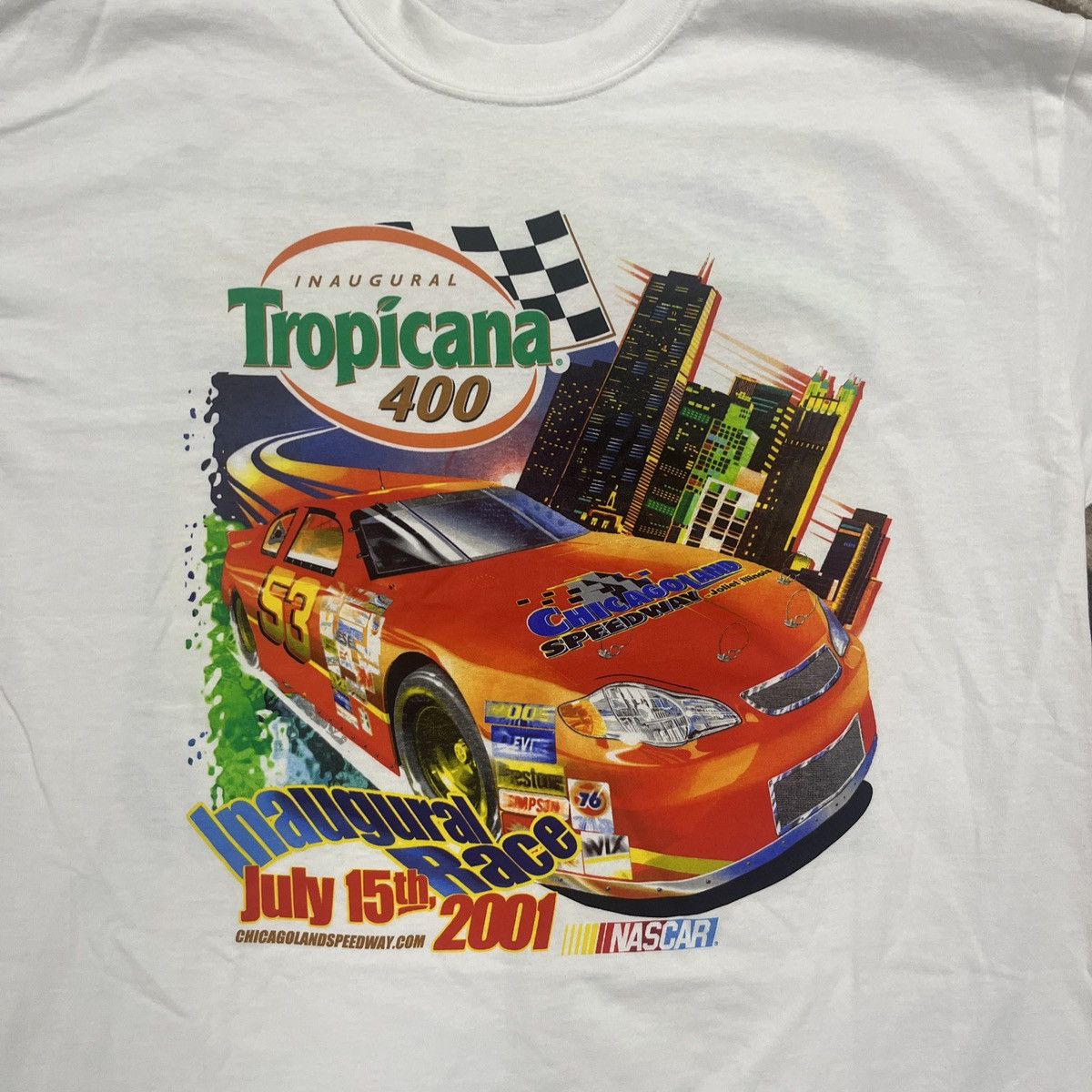 Chase Authentics × NASCAR × Vintage VTG Nascar AOP Tropicana 400 Size US XL / EU 56 / 4 - 2 Thumbnail