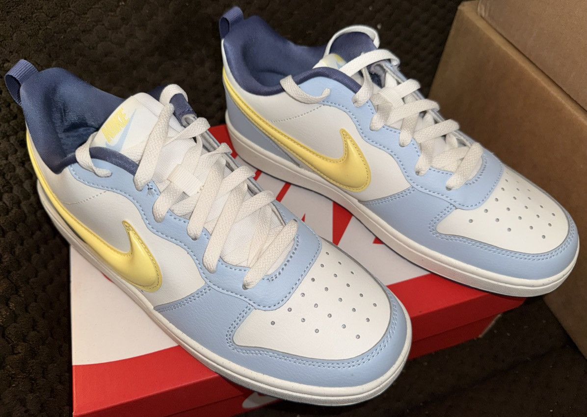 Nike Nike “Puff Print” lowtop Court Borough Recraft, sz7/8.5w NEW Size US 8.5 / IT 38.5 - 2 Thumbnail