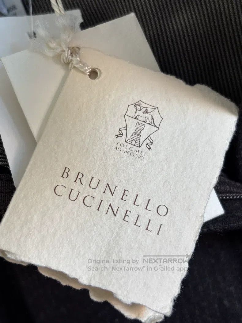 Brunello Cucinelli Brunello Cucinelli Wool striped fabric skirt Size 26" / US 2 / IT 38 - 4 Thumbnail