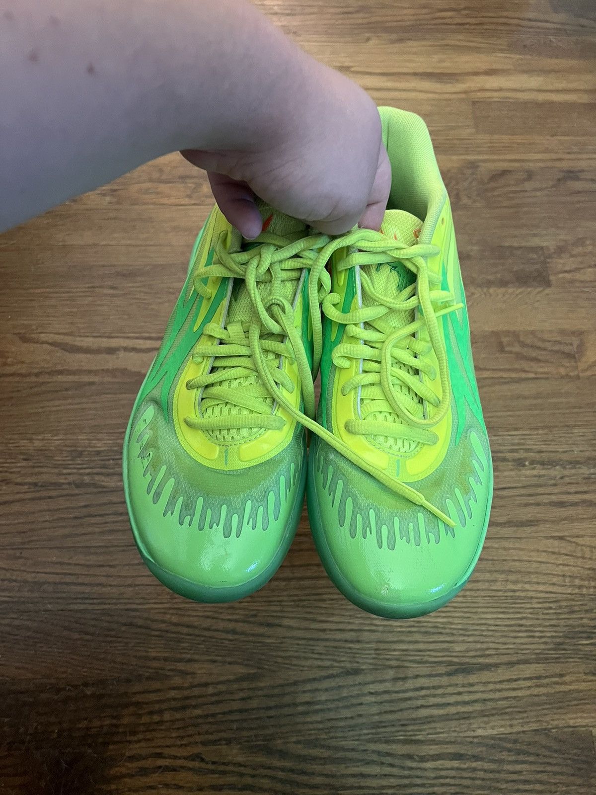Puma Puma LeMelo Ball MB.02 Nickelodeon Slime Mens Size 10 Green Size US 10 / EU 43 - 6 Thumbnail