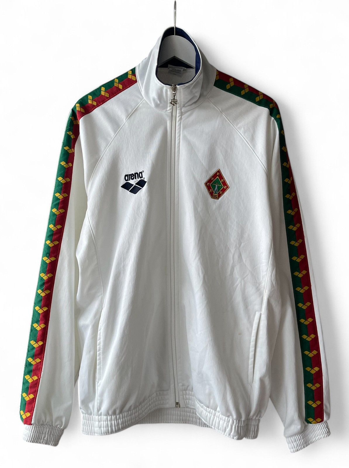 Vintage Portugal National Swimming Team Arena Vintage Logo Jacket XL Size US XL / EU 56 / 4 - 1 Thumbnail