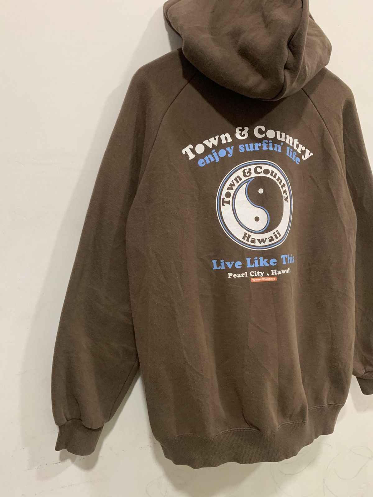 Vintage Vintage Sweater Hoodies Town & Country Size US L / EU 52-54 / 3 - 4 Thumbnail