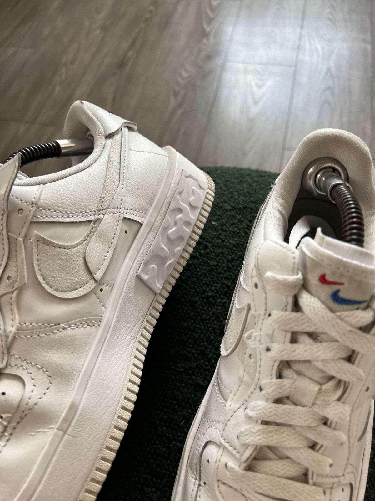 Nike ‼️Nike Air Force 1 React System Crazy Solve CDG Type Sneakers Size US 8 / EU 41 - 15 Thumbnail