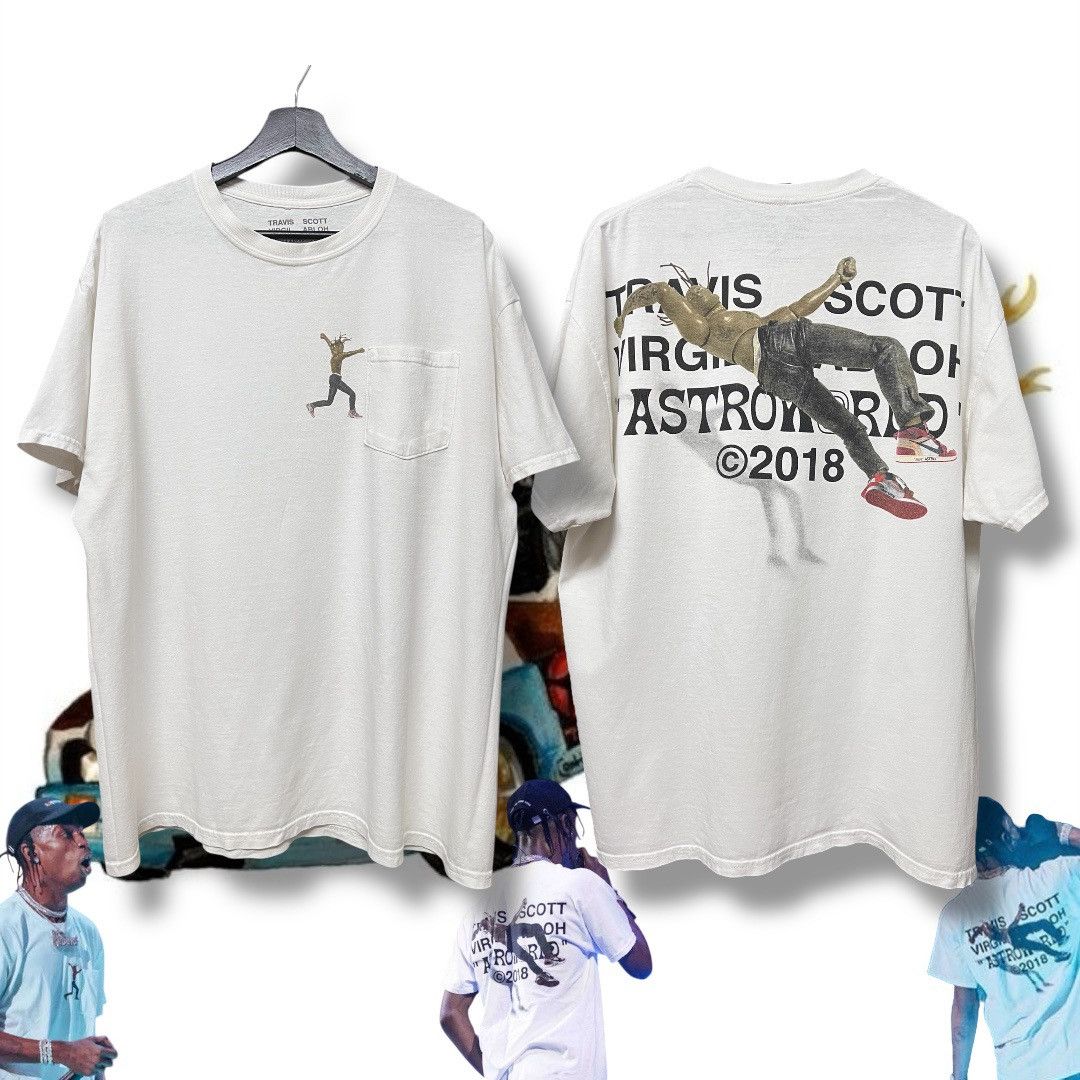 Travis Scott × Virgil Abloh Travis Scott Off white x Air Jordan 1 Chicago (1 of 500) Size US XL / EU 56 / 4 - 1 Thumbnail