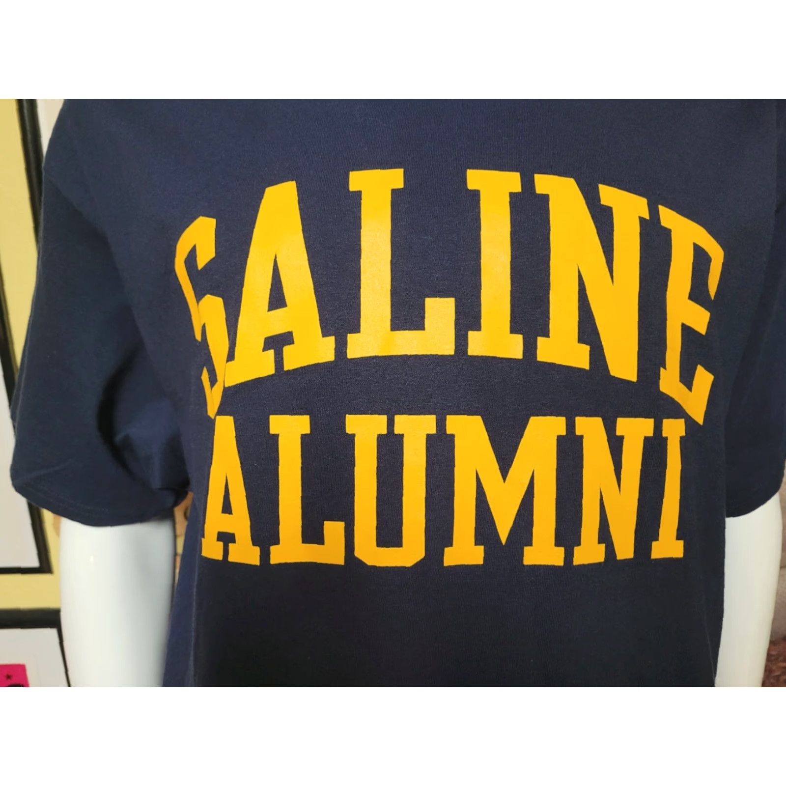 Champion VINTAGE Saline MI High School Hornets Alumni T Shirt Champion XL NEW NWT Nice Size US XL / EU 56 / 4 - 2 Thumbnail