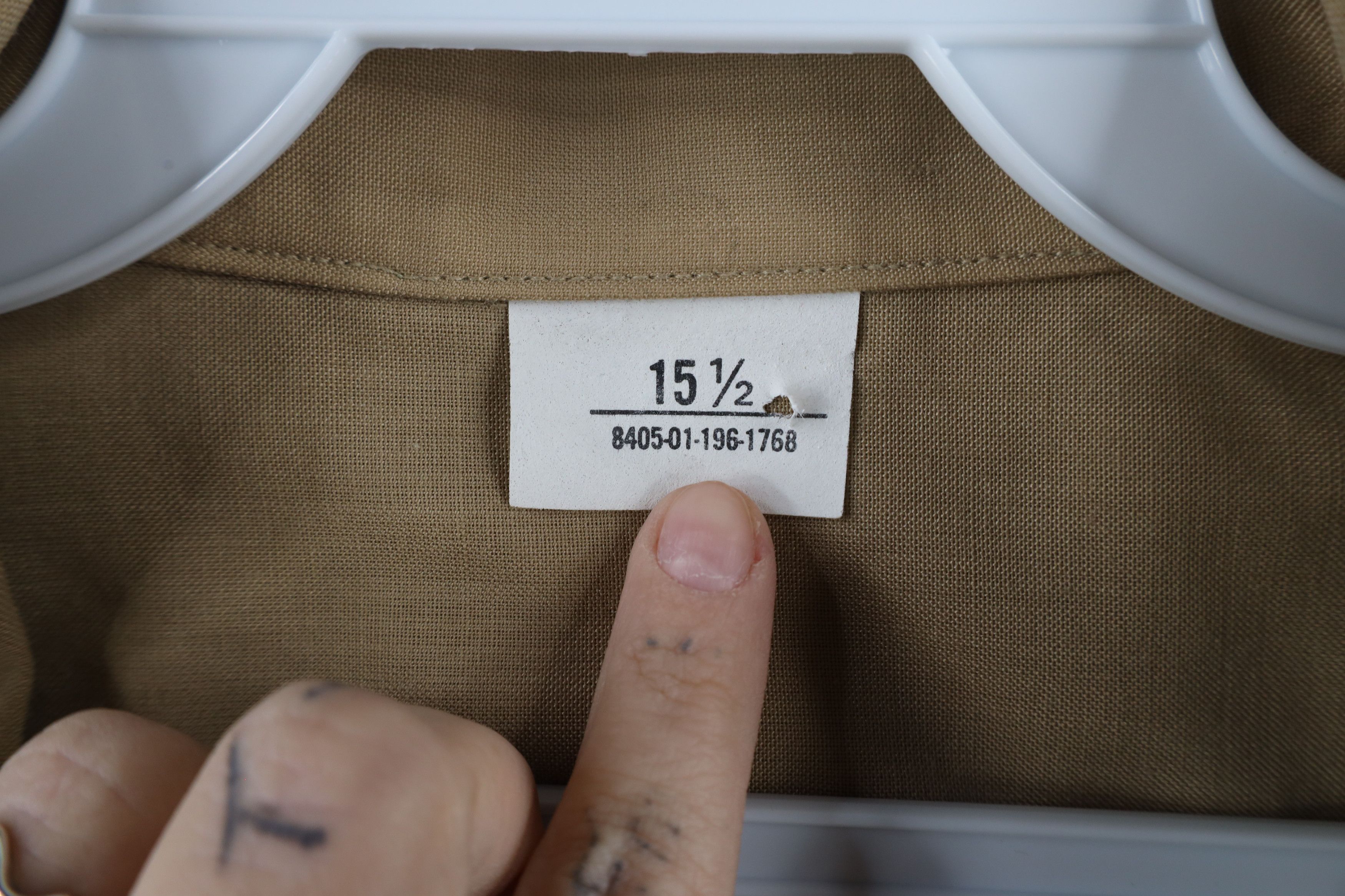 Vintage Vintage 90s Military Short Sleeve Field Button Shirt USA Size US M / EU 48-50 / 2 - 4 Thumbnail