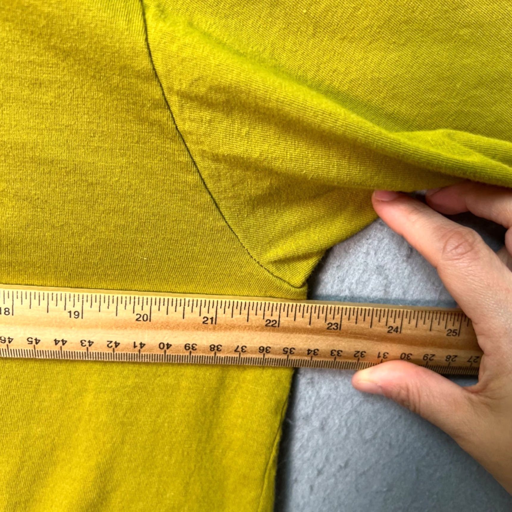 Vintage My Name Is Panama Yellow Henley T-Shirt With Embroidered Patch Mens Large Size US L / EU 52-54 / 3 - 6 Thumbnail
