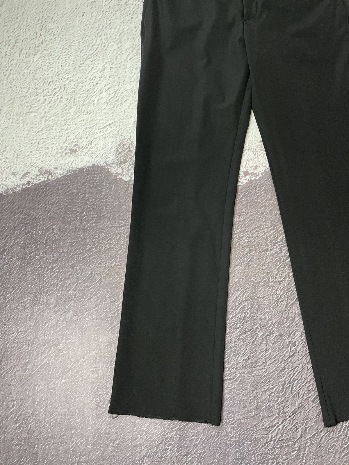 Prada Prada nylon black flared pants made in Italy size 42 Size 28" / US 6 / IT 42 - 3 Thumbnail