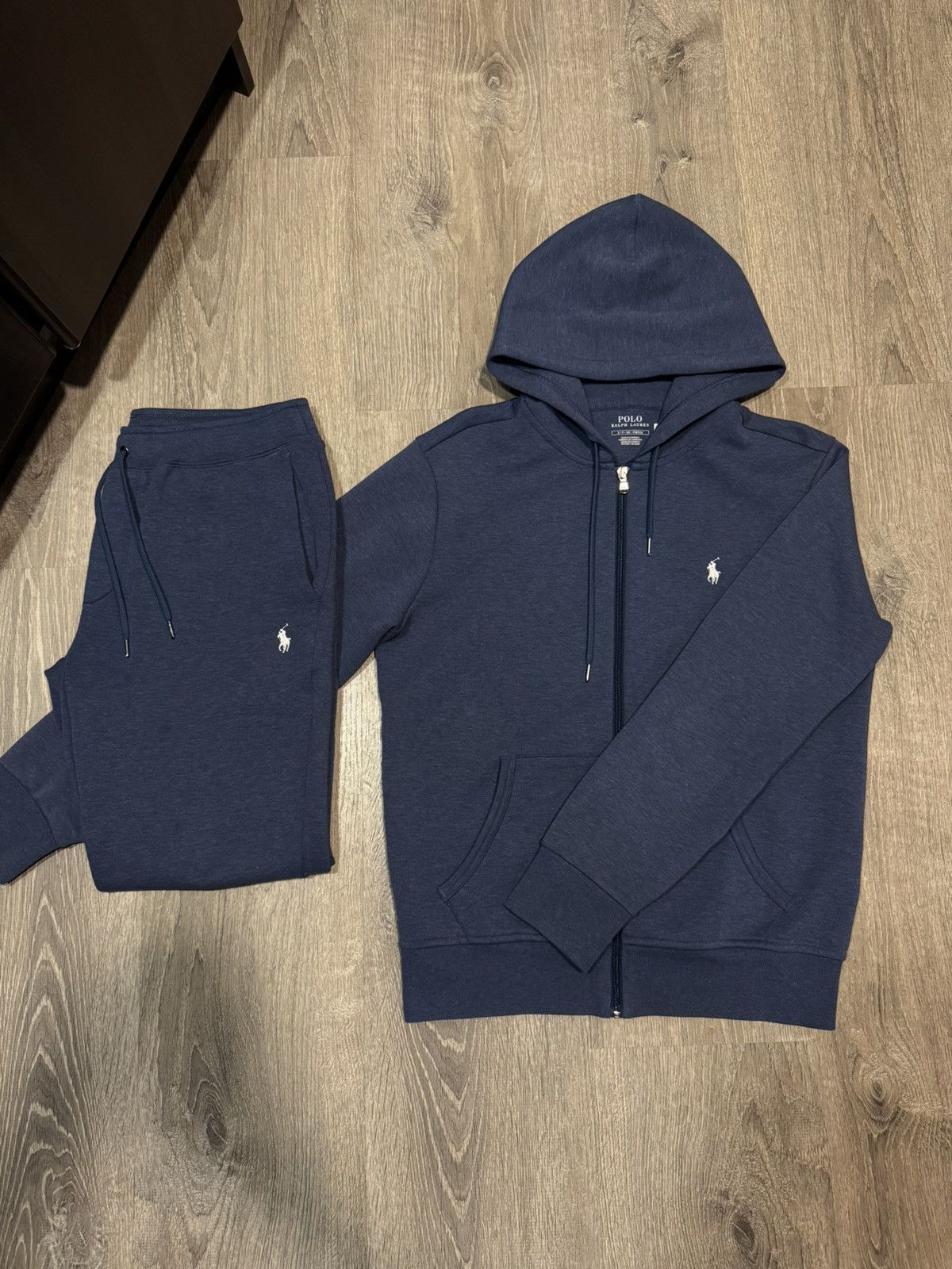 Polo Ralph Lauren Polo Ralph Lauren Tracksuit Derby Blue Heather Small Used Size US S / EU 44-46 / 1 - 1 Thumbnail