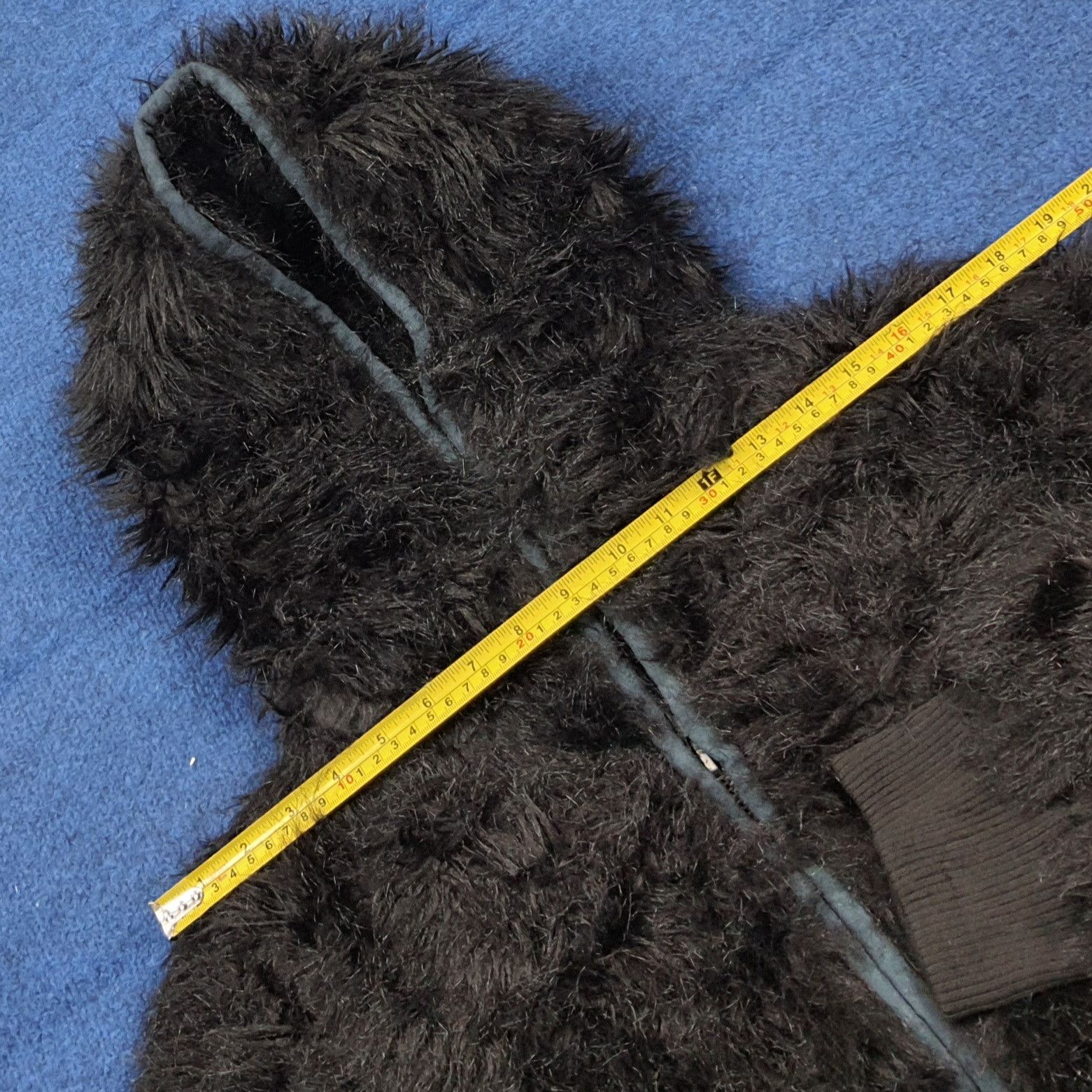 Vintage Glad News Japan Shaggy Faux Fur Hoodie Jacket C306N5 Size US S / EU 44-46 / 1 - 9 Thumbnail