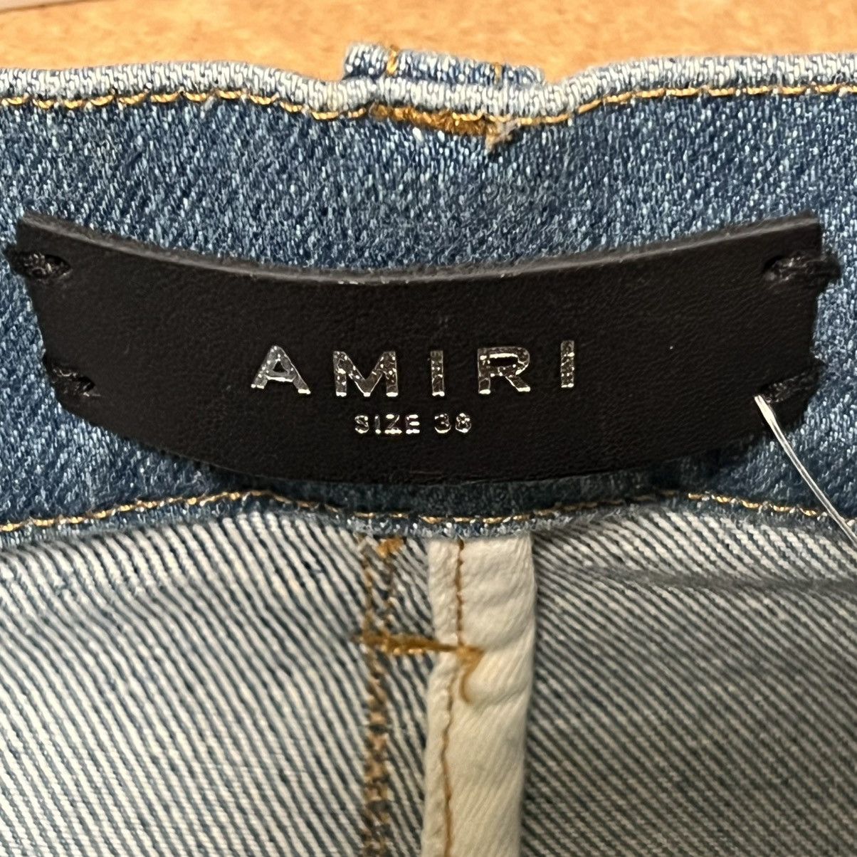 Amiri Amiri MX1 Aloha Patch Jeans Indigo Size US 38 / EU 54 - 7 Thumbnail