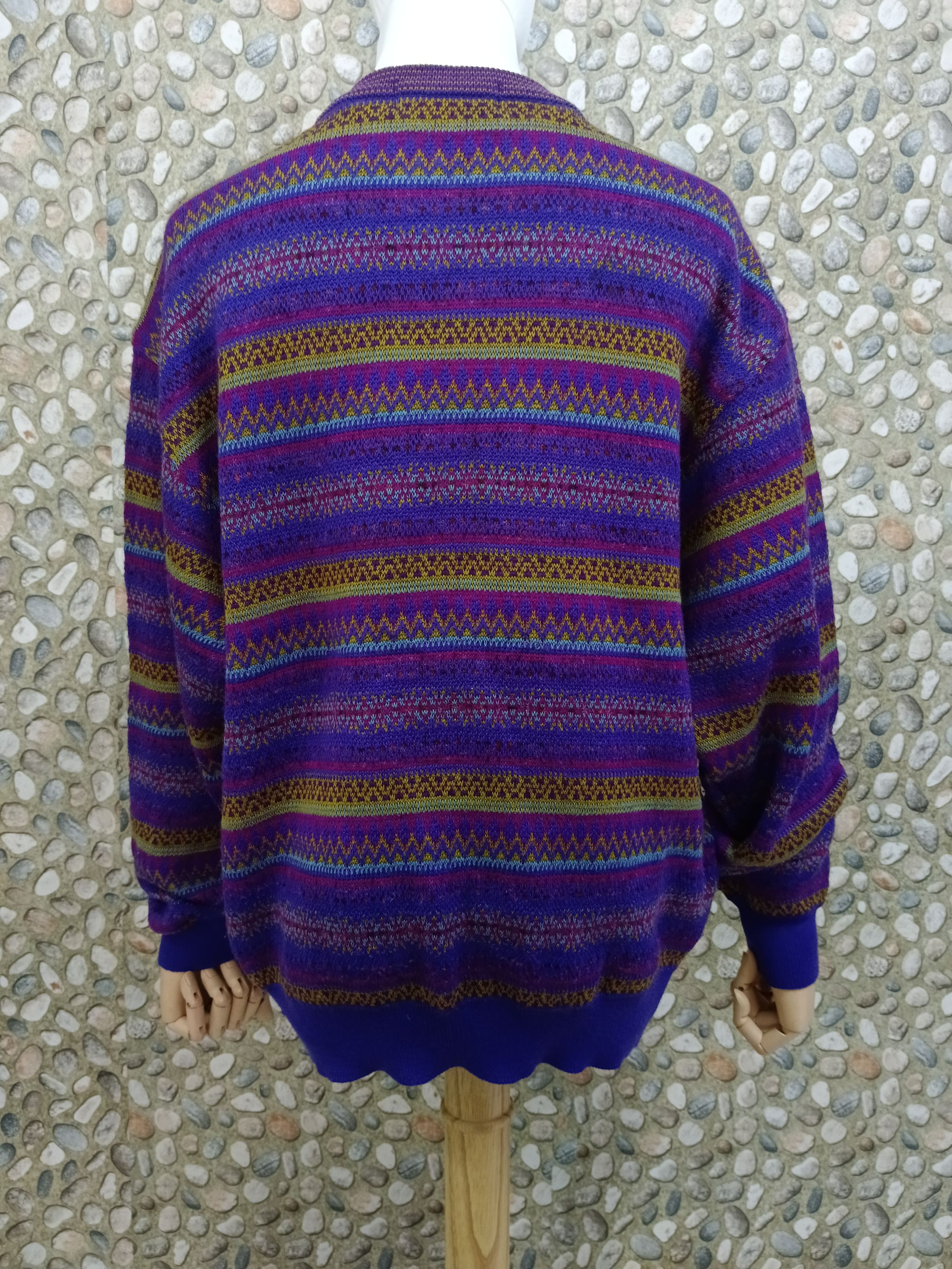 Kenzo KENZO MULTICOLOUR KNIT SWEATSHIRT Size US S / EU 44-46 / 1 - 5 Thumbnail