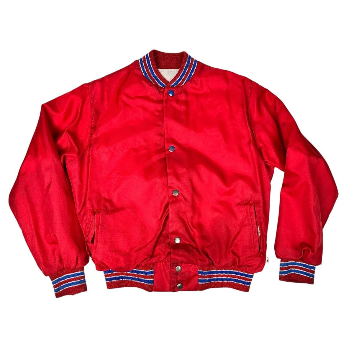 Vintage Vintage Inner Rhythm Choir 1980s Satin Bomber Jacket XS Size US XS / EU 42 / 0 - 3 Thumbnail