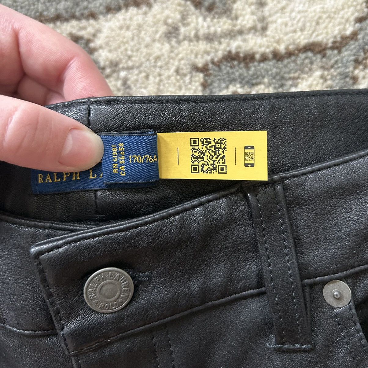 Polo Ralph Lauren Lambskin 5-Pocket Super Slim Pant Size 30" / US 8 / IT 44 - 5 Thumbnail