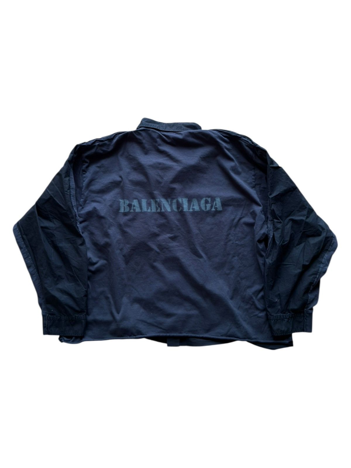 *RARE* BALENCIAGA DEMNA HYBRID SHIRT CROPPED