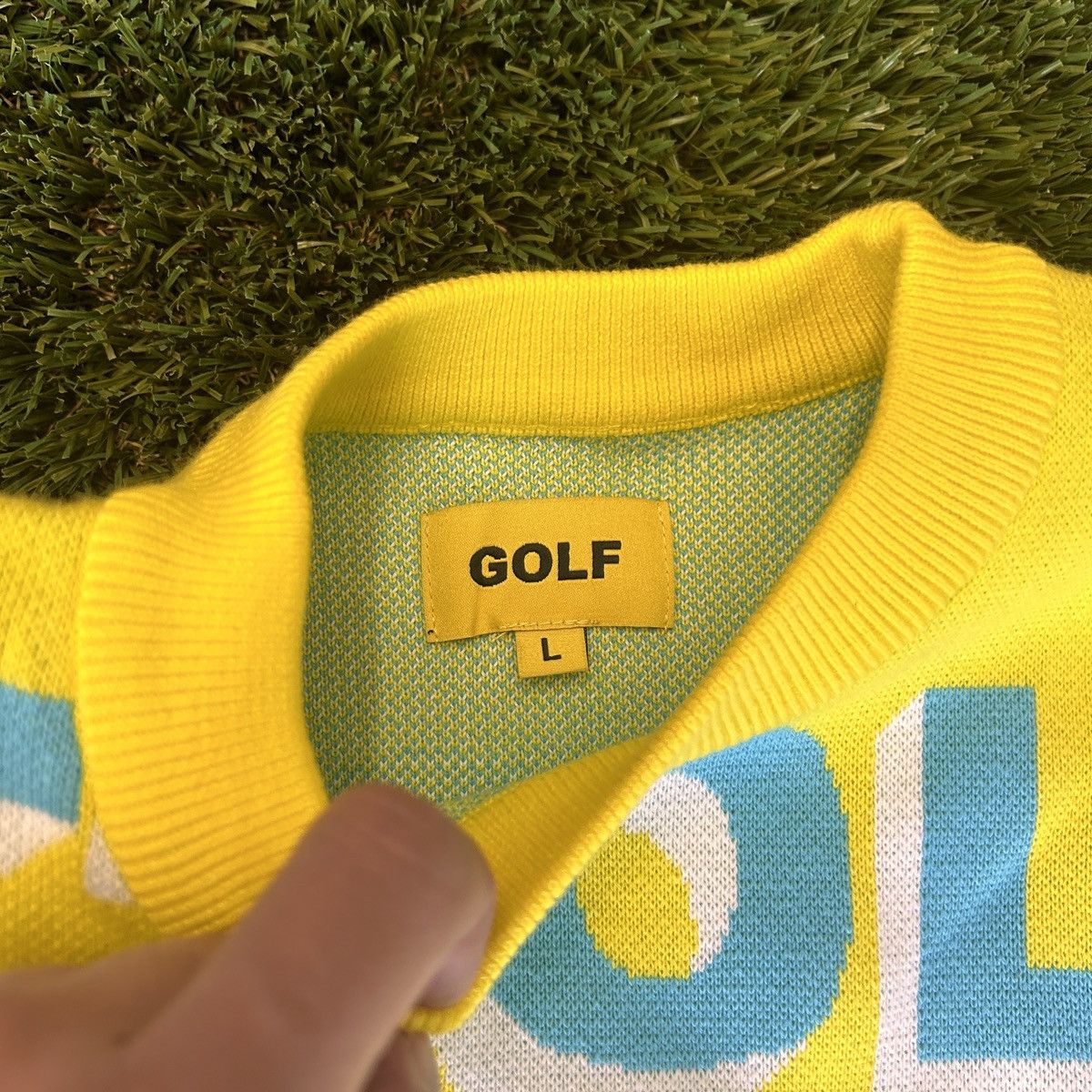 Golf Wang × Tyler The Creator GOLF WANG 3D LOGO SWEATER Size US L / EU 52-54 / 3 - 3 Thumbnail