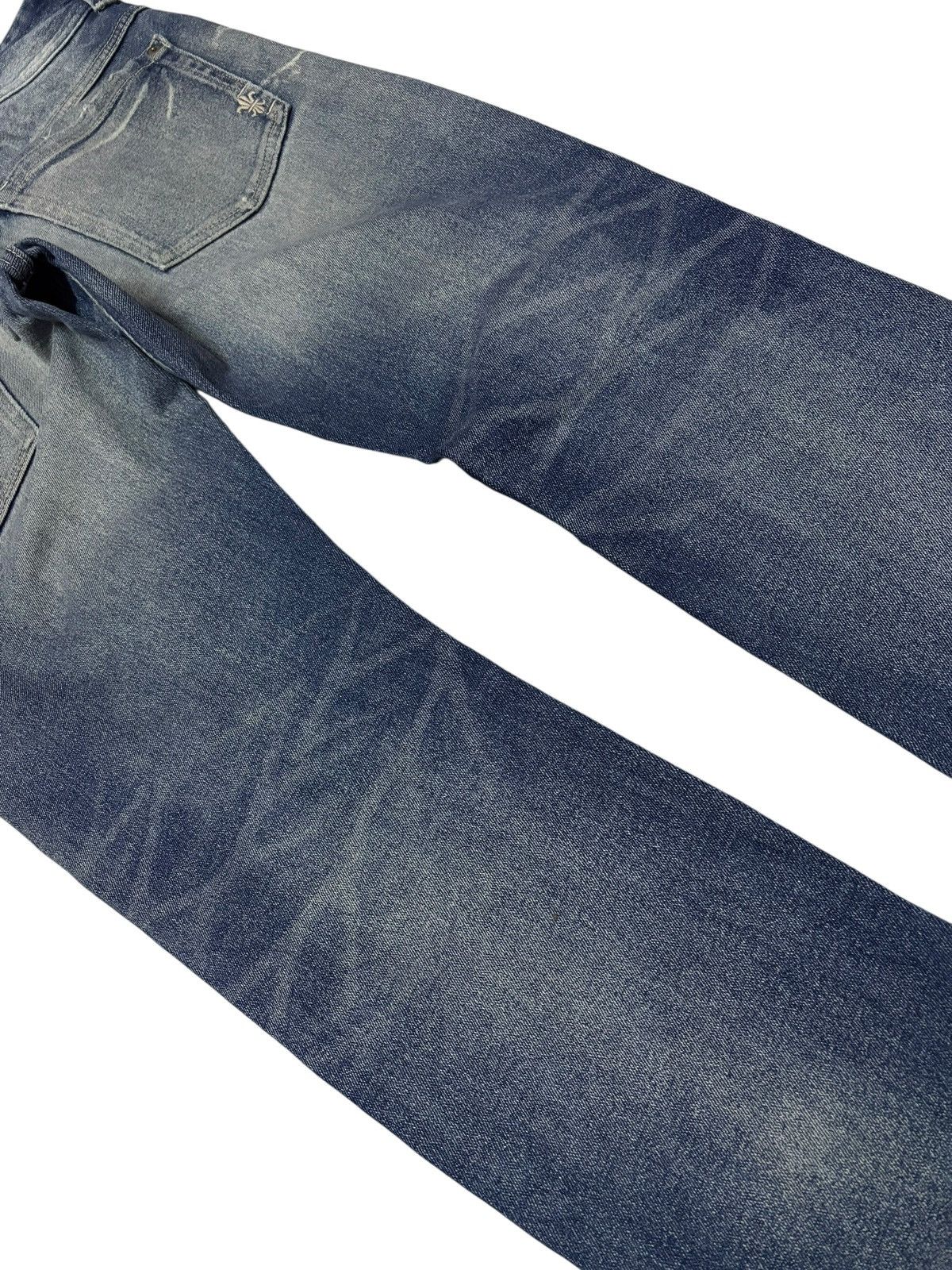 Japanese Brand Vtg Look Japan Distressed Jeans Size US 32 / EU 48 - 8 Thumbnail