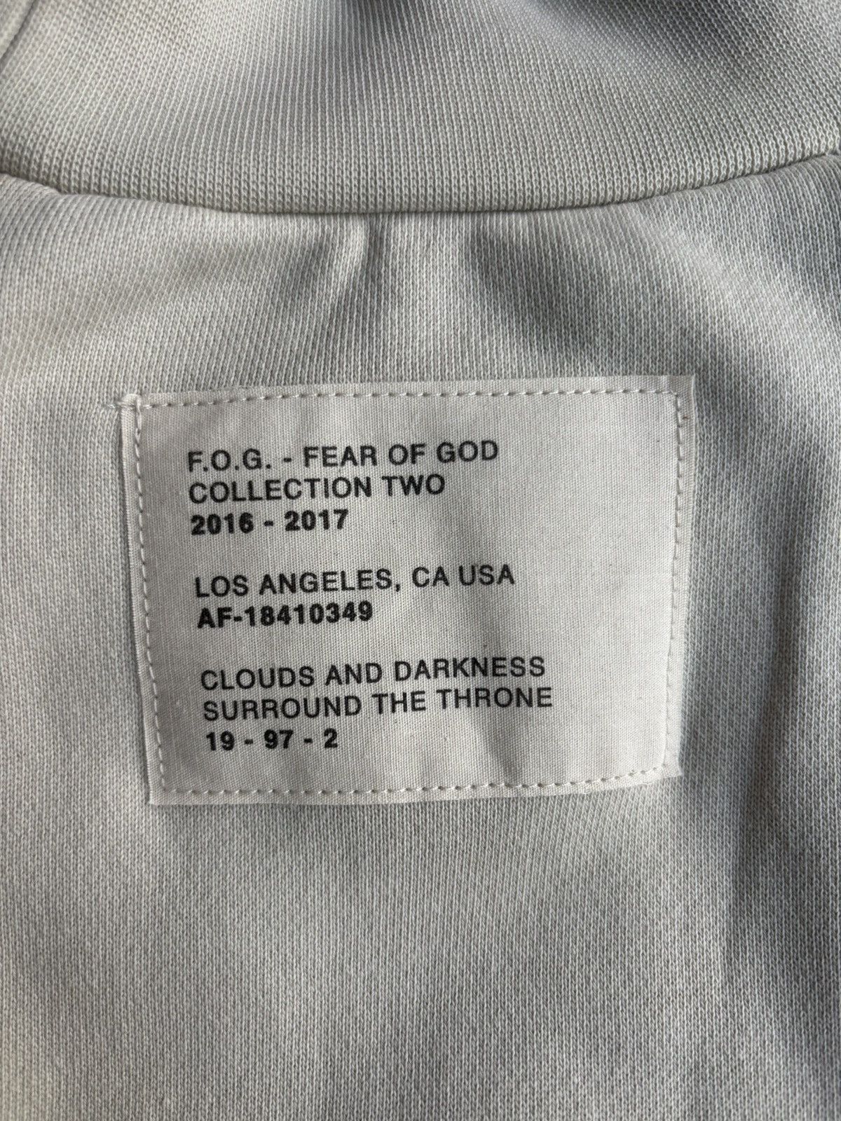 Fear of God Fear of God x Pacsun Beige Sidezip Mockneck Sweatshirt US M Size US M / EU 48-50 / 2 - 3 Thumbnail
