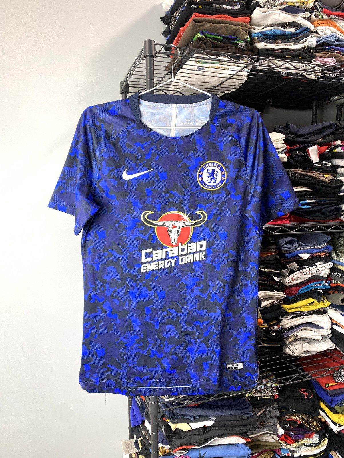 Nike Soccer Jersey Vintage Nike Chelsea Soccer Jersey T Shirt Carabao Homme Grailed