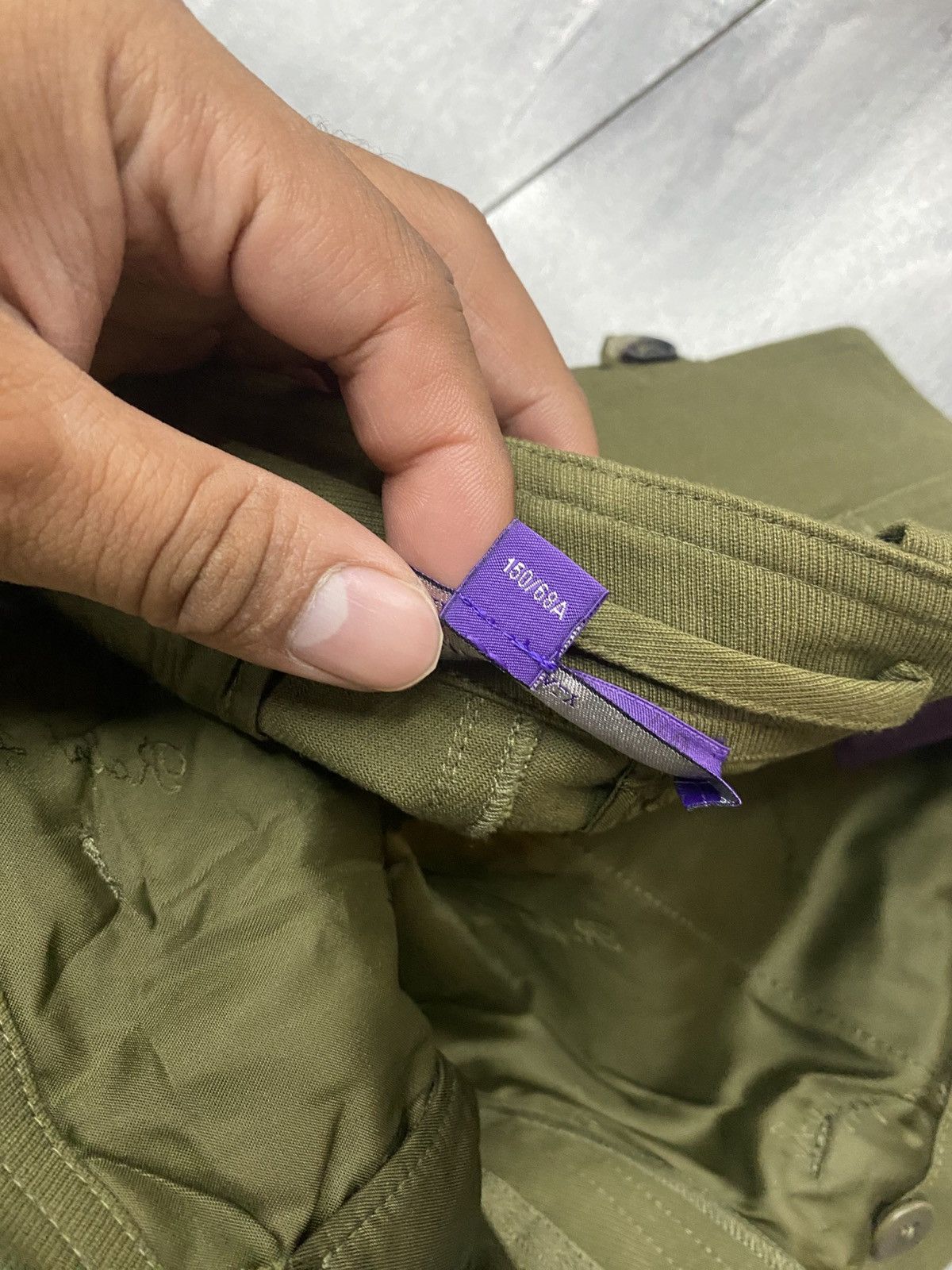 Ralph Lauren Purple Label RALPH LAUREN PURPLE LABEL TWILL CARGO PANTS Size 25" / US 0 / IT 36 - 14 Thumbnail